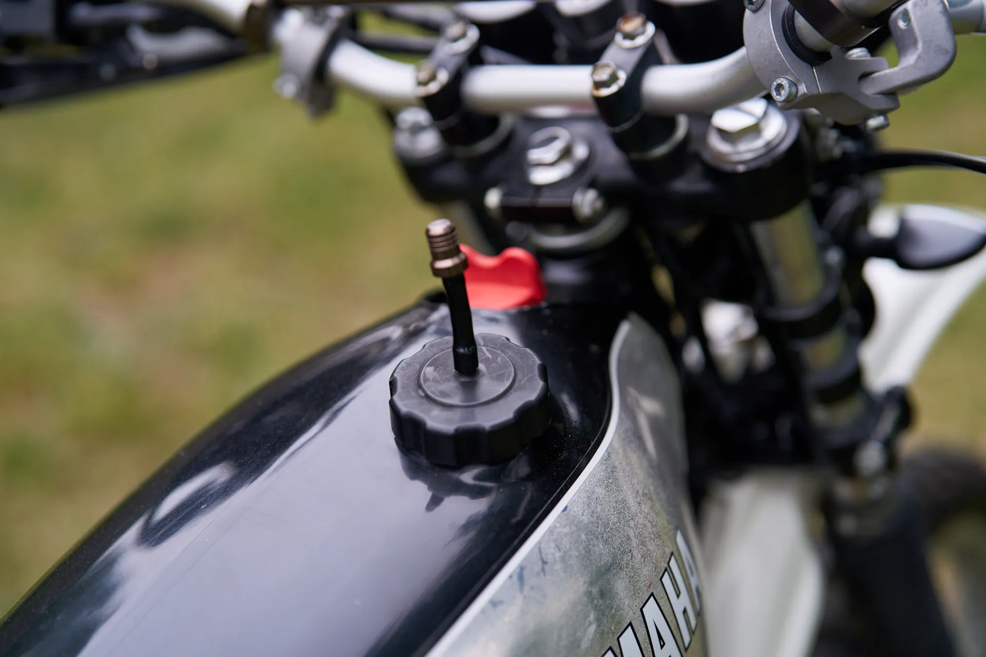 1980 Yamaha XT500 gas cap