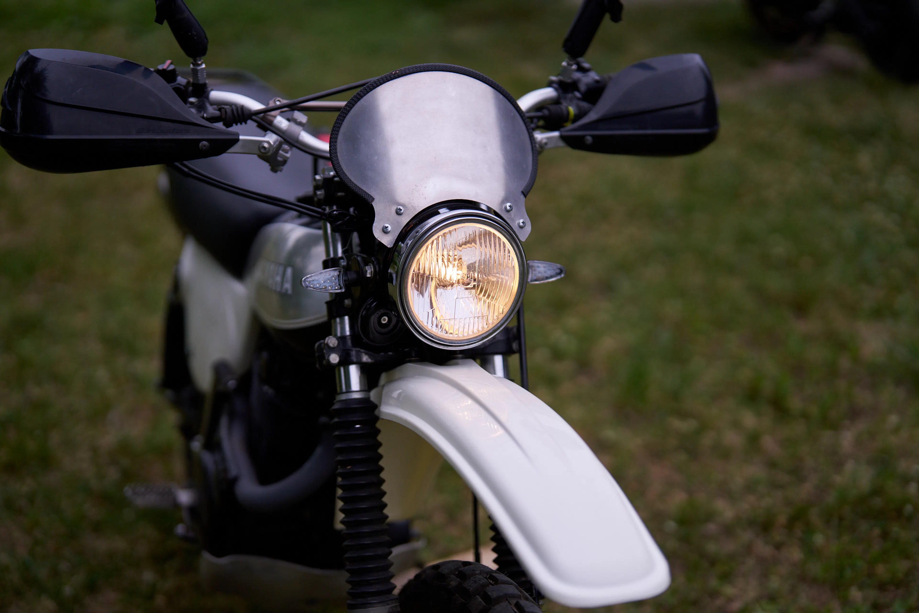 1980 Yamaha XT500 light on