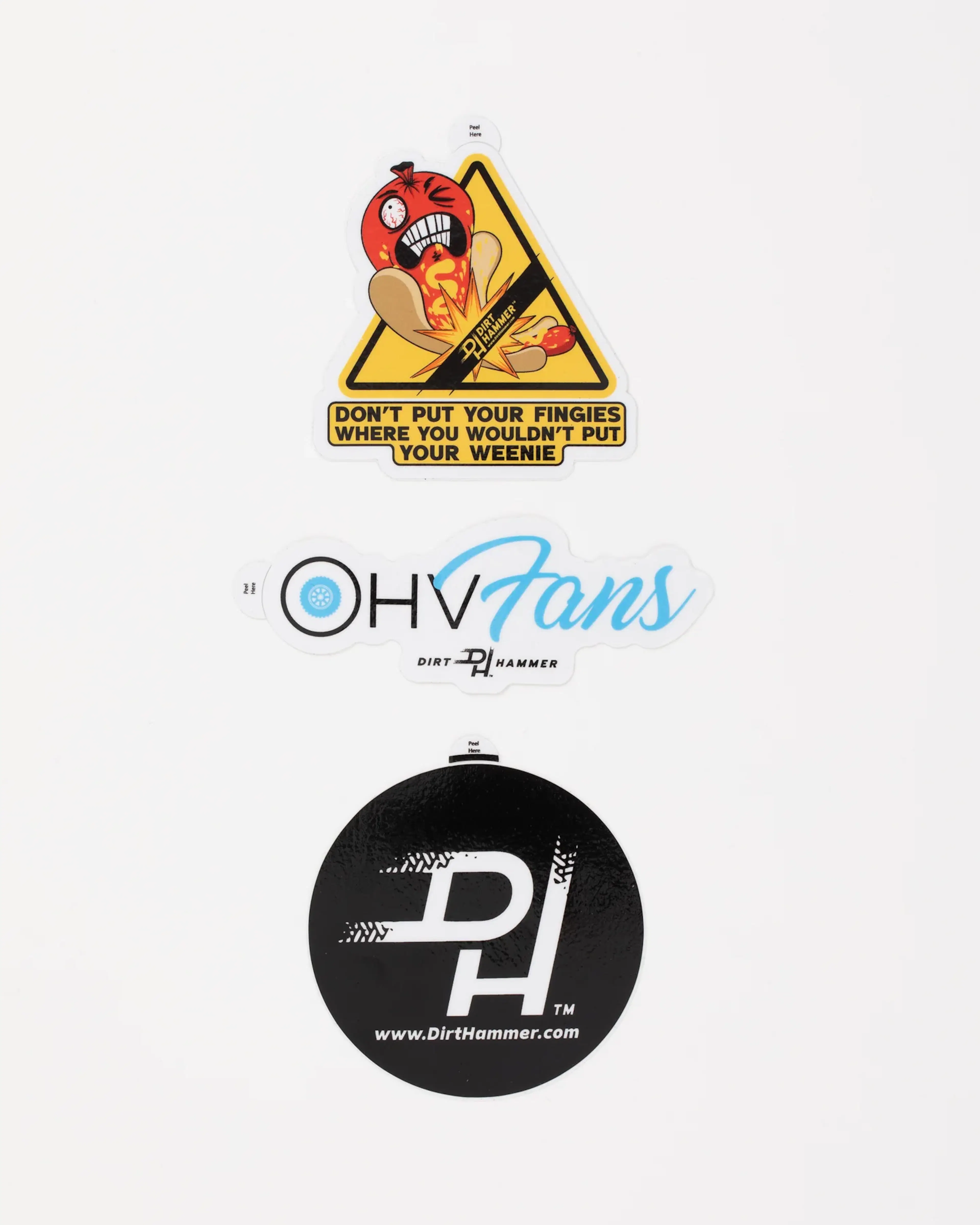 DirtHammer Sticker Pack