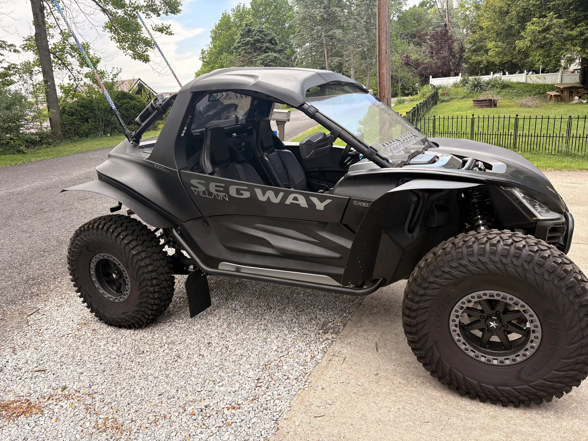 2024 Segway Villain passenger side