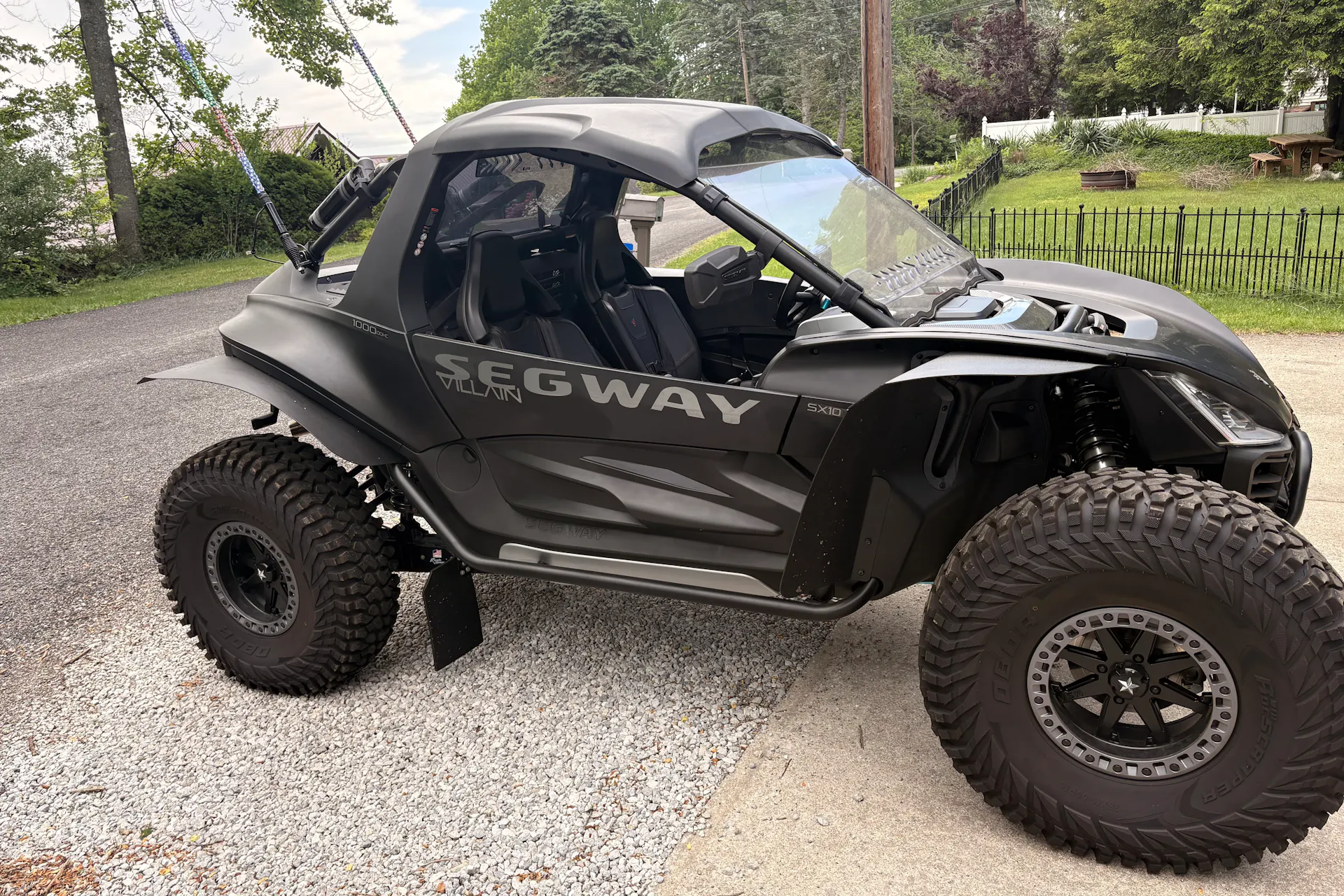 2024 Segway Villain passenger side