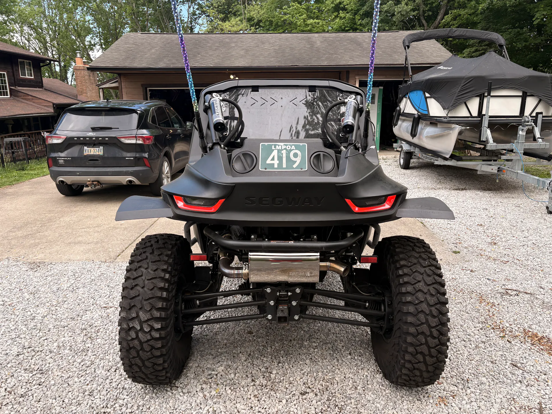 2024 Segway Villain rear
