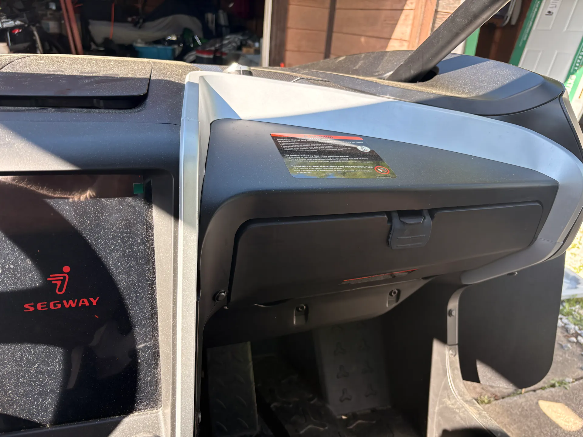 2024 Segway Villain glove box
