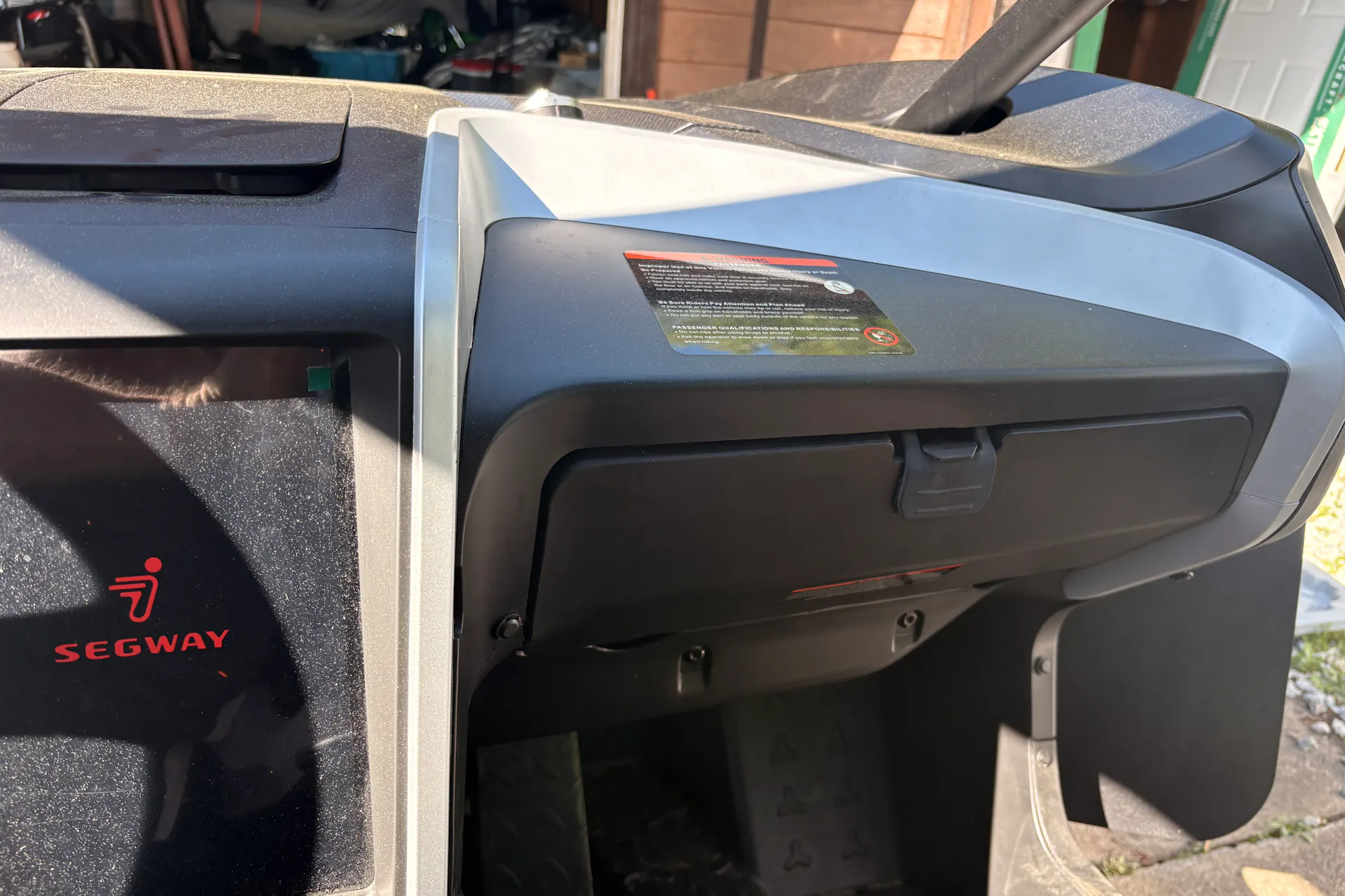 2024 Segway Villain glove box