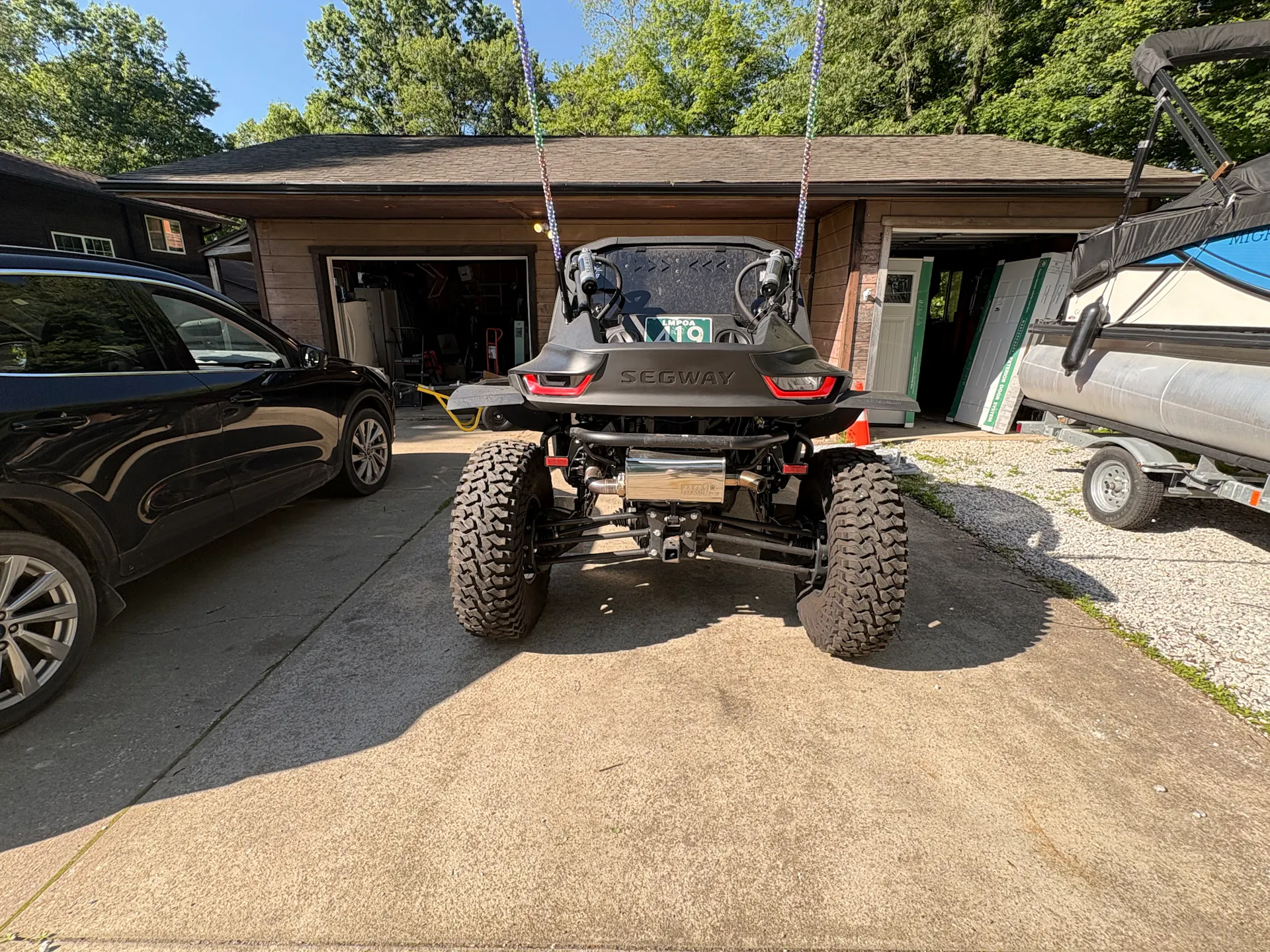 2024 Segway Villain rear distant