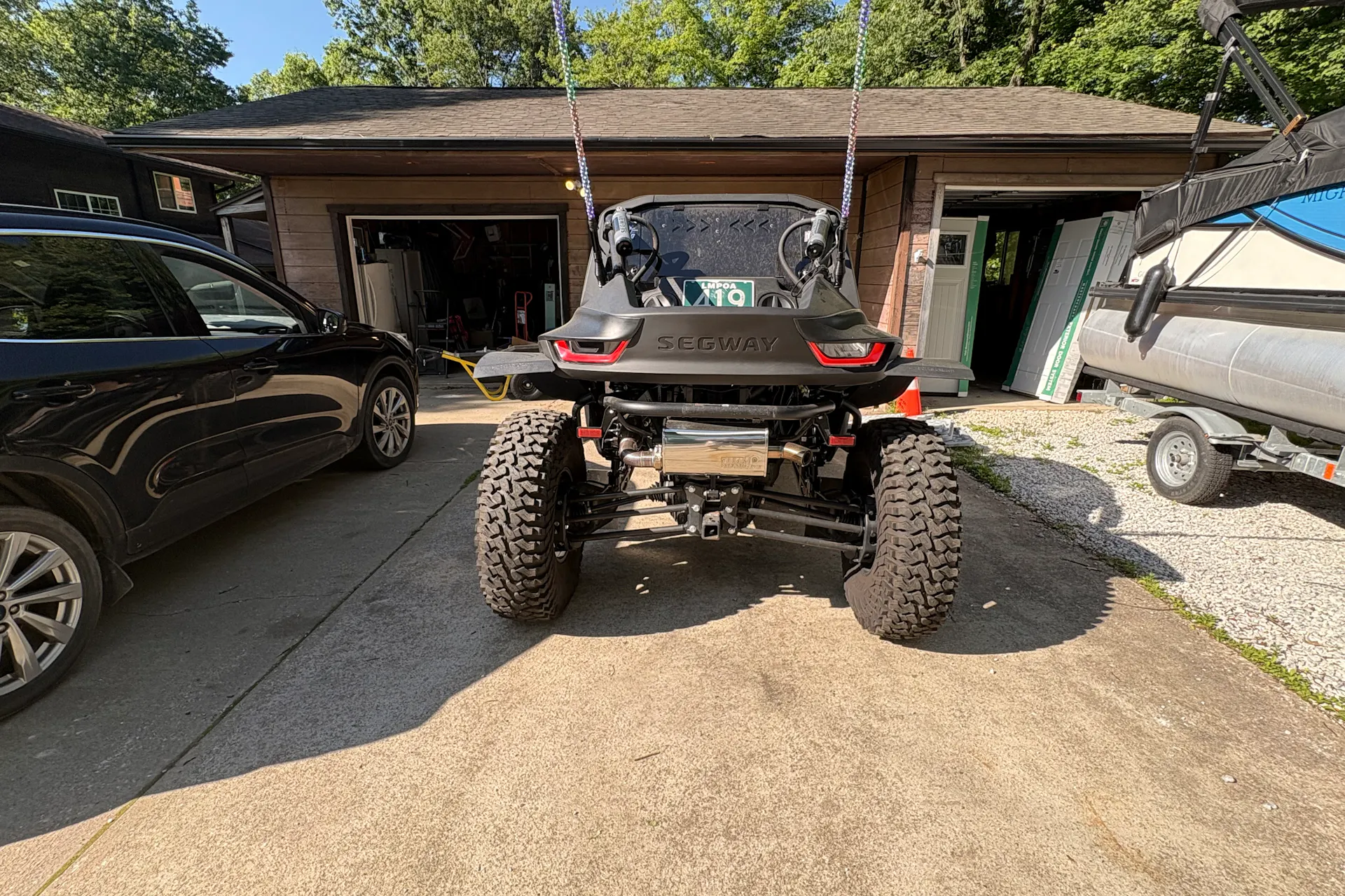 2024 Segway Villain rear distant