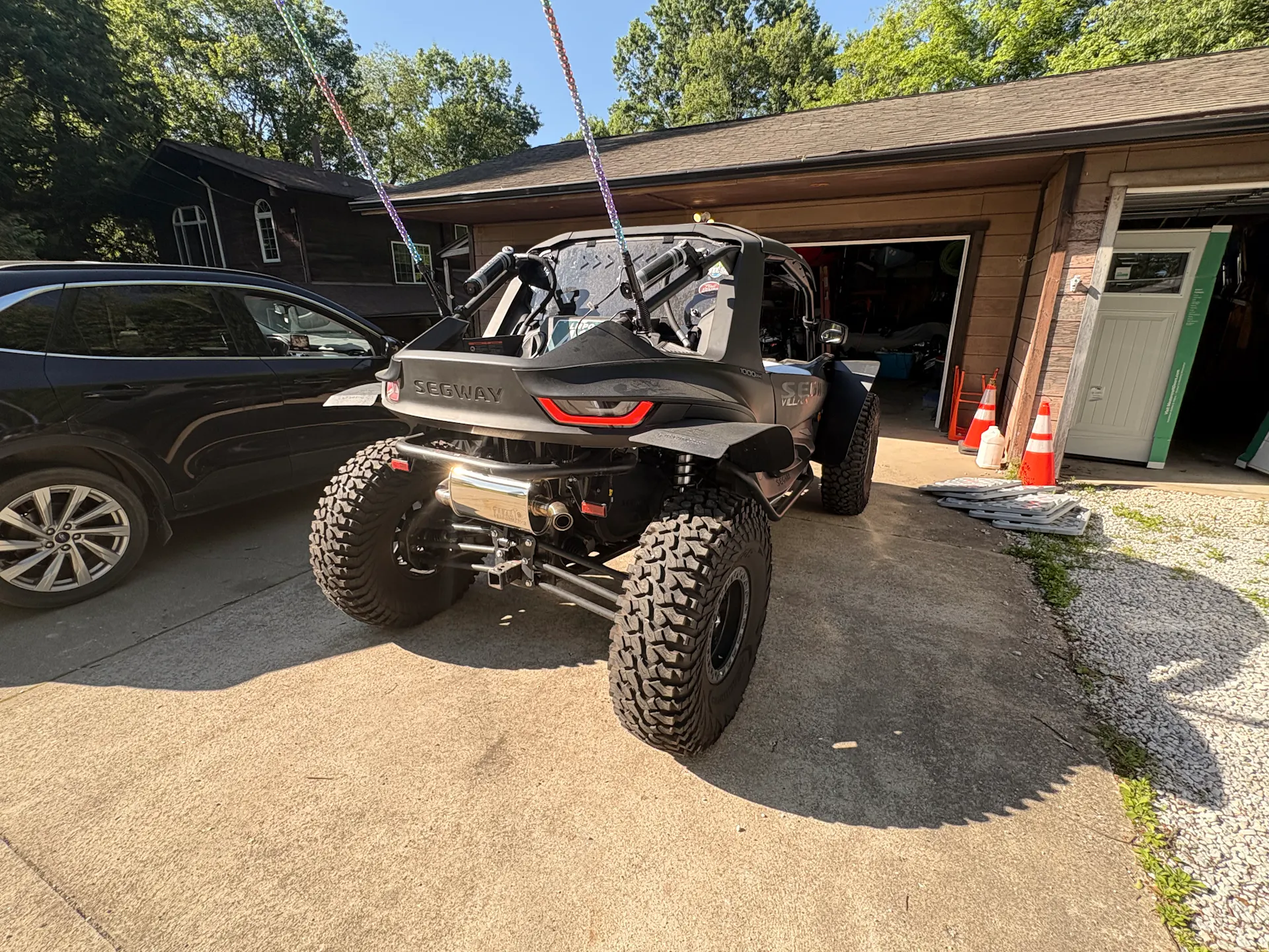2024 Segway Villain rear 3/4 passenger