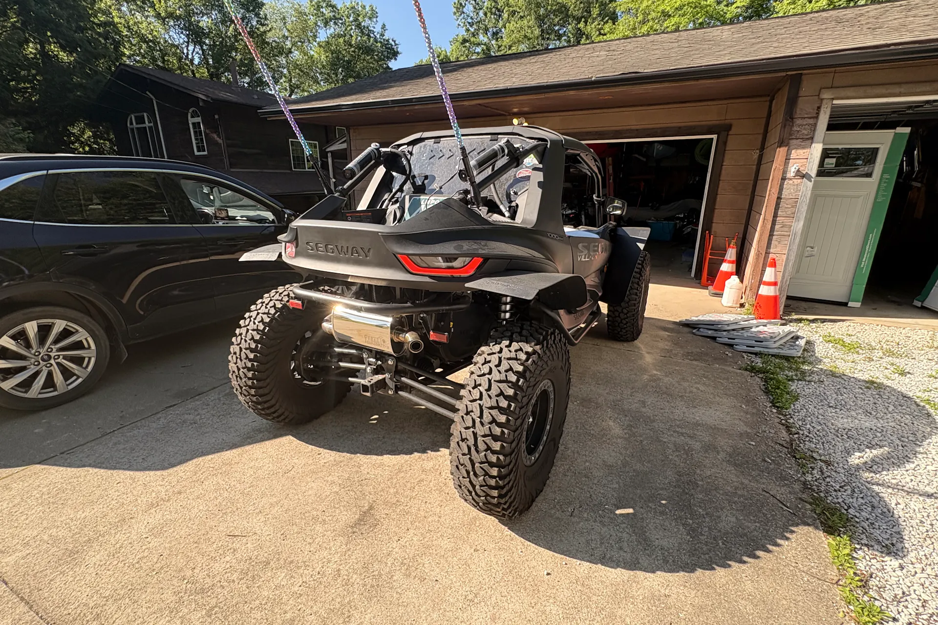 2024 Segway Villain rear 3/4 passenger
