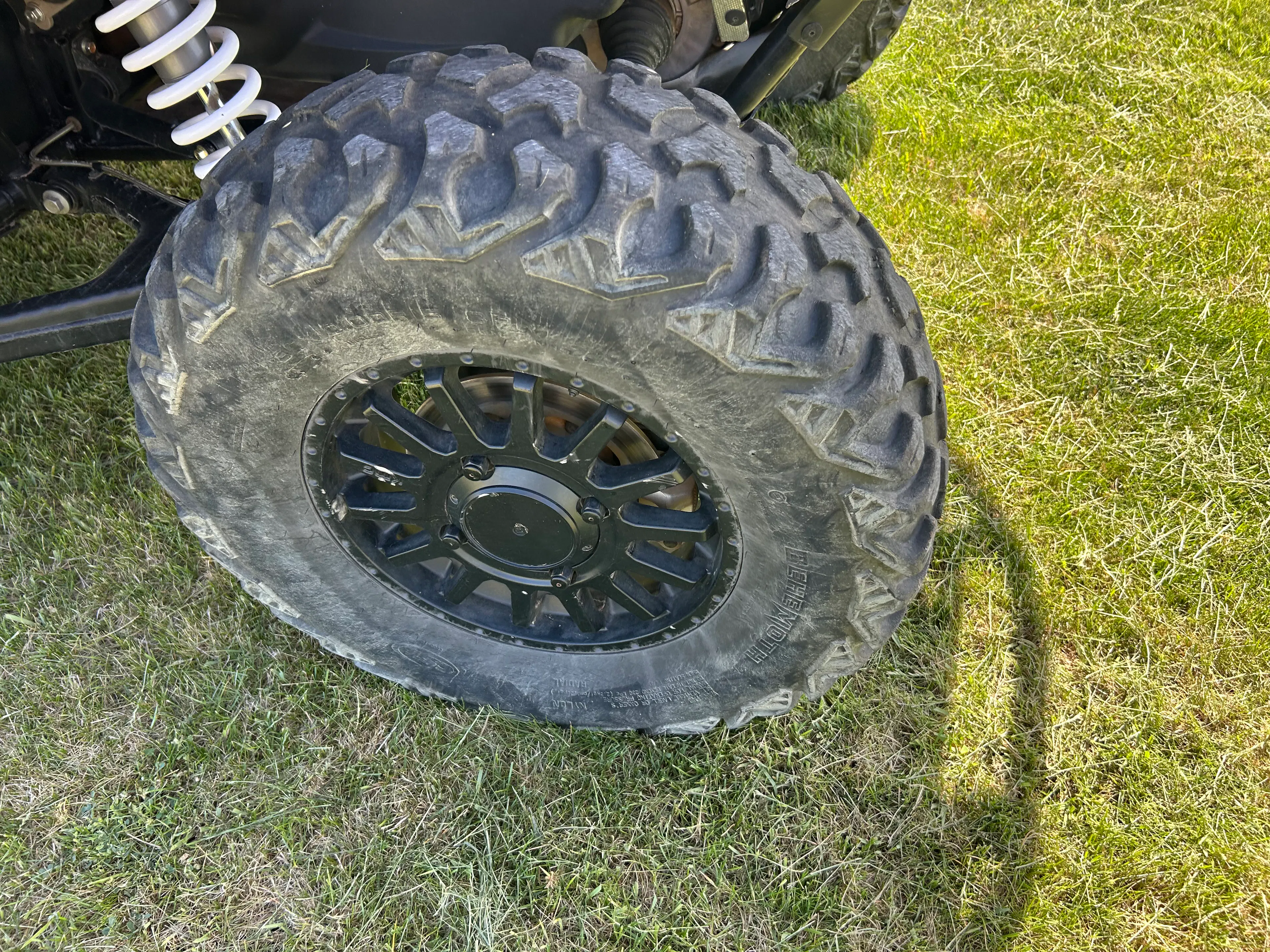 2021 Arctic Cat WildCat XX driver rear tire