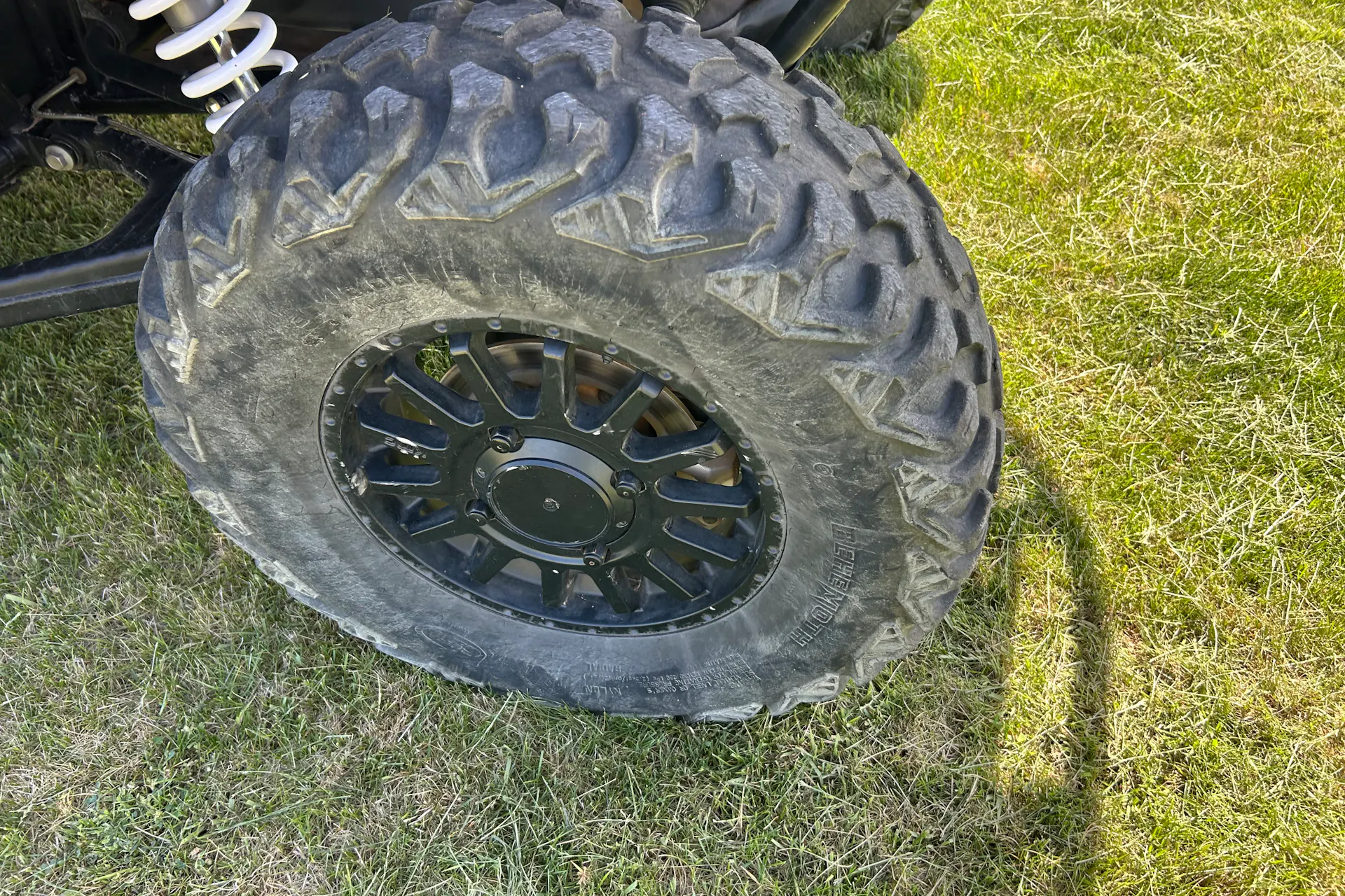 2021 Arctic Cat WildCat XX driver rear tire