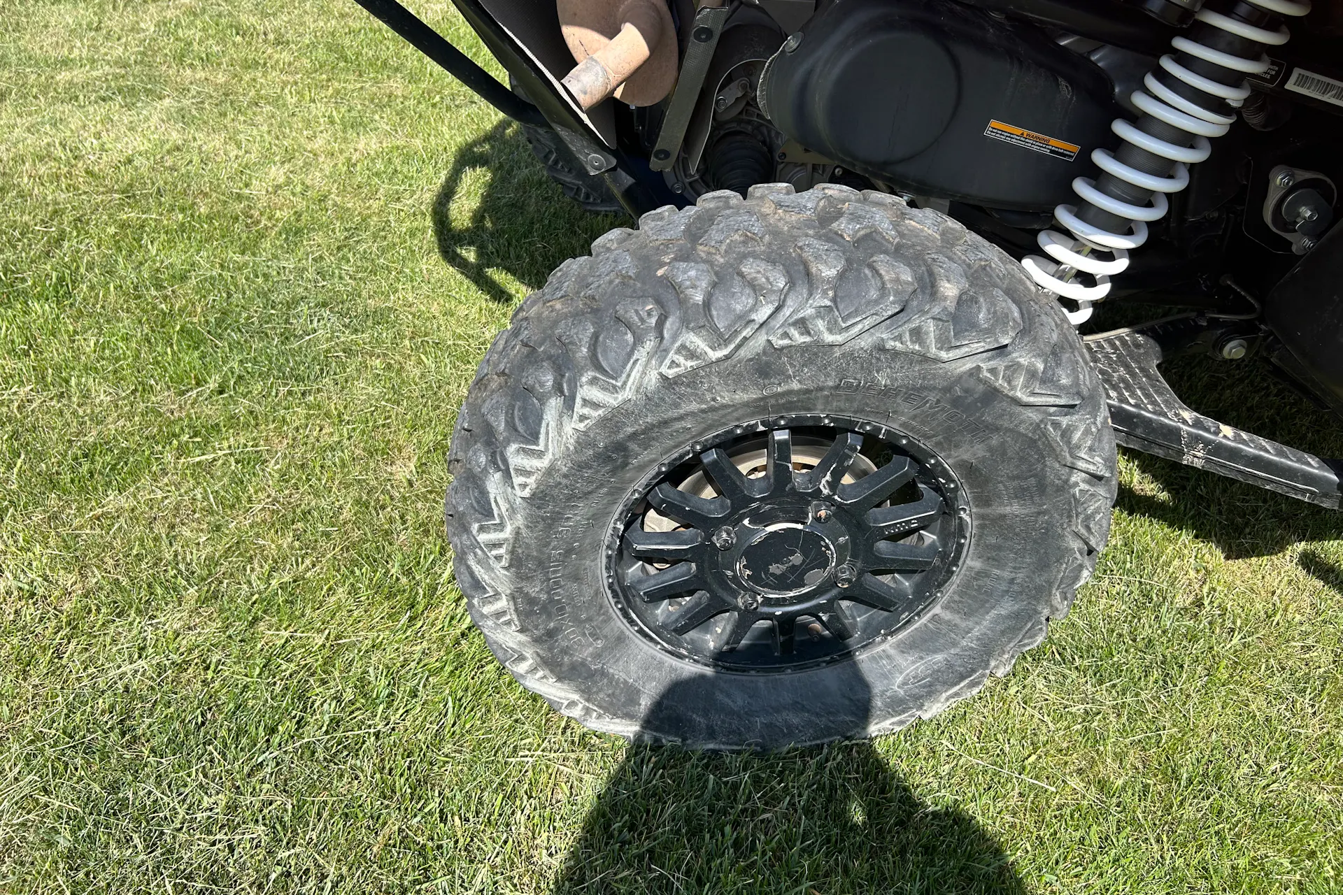 2021 Arctic Cat WildCat XX passenger rear tire