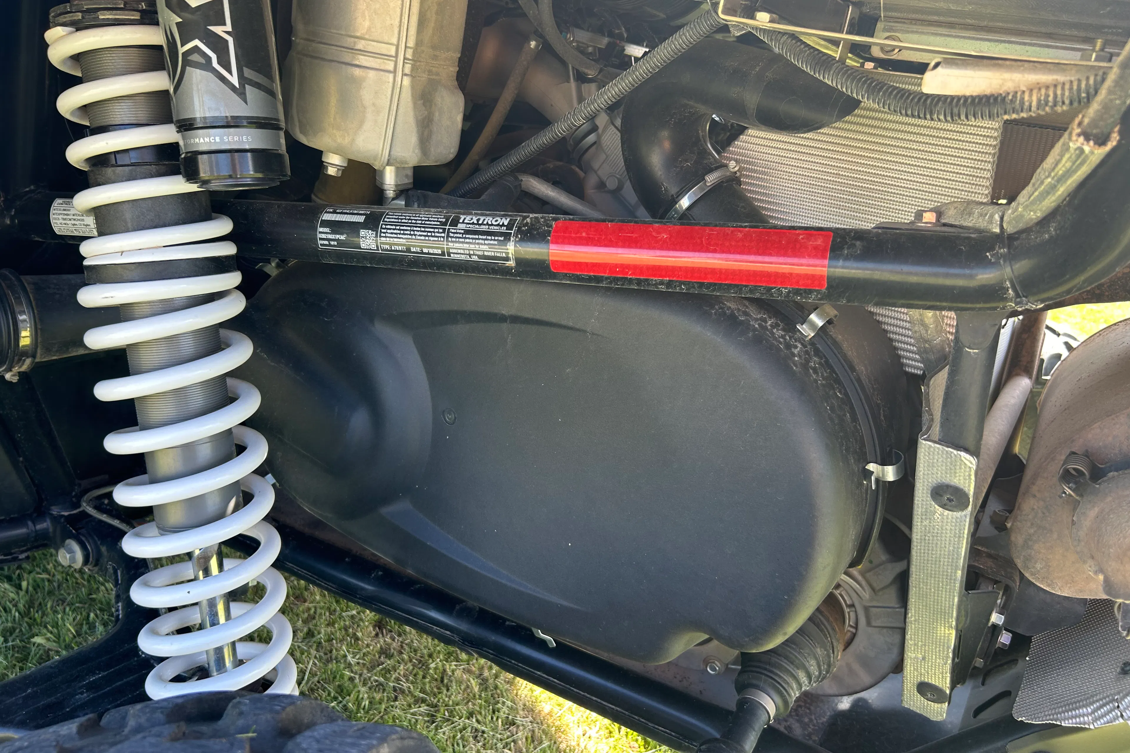 2021 Arctic Cat WildCat XX engine driver side