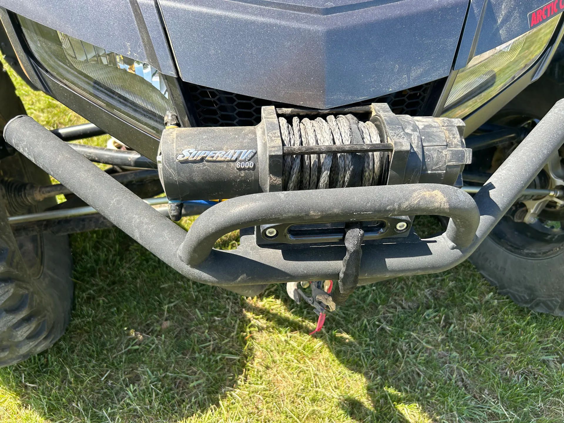 2021 Arctic Cat WildCat XX winch open