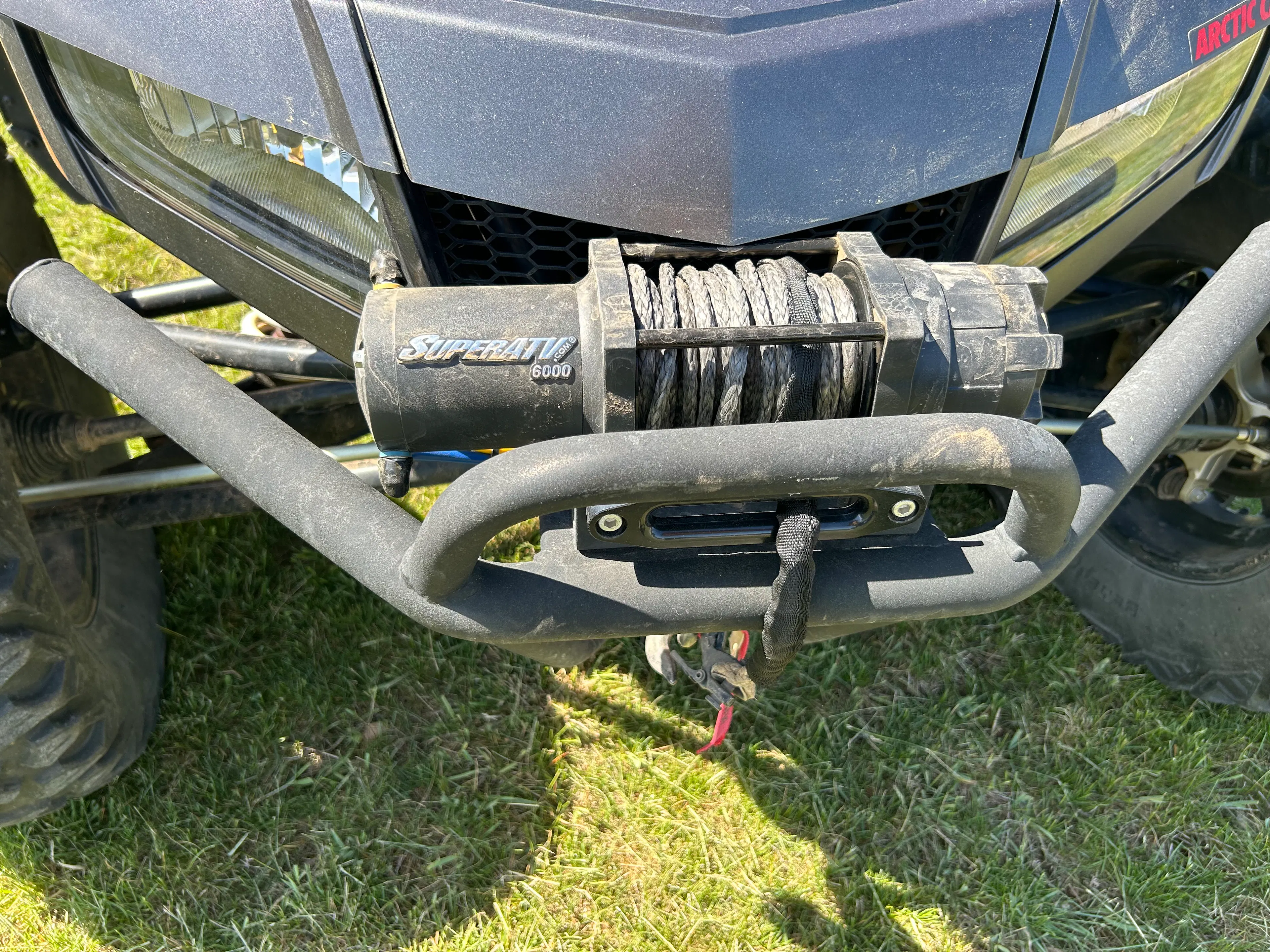 2021 Arctic Cat WildCat XX winch open