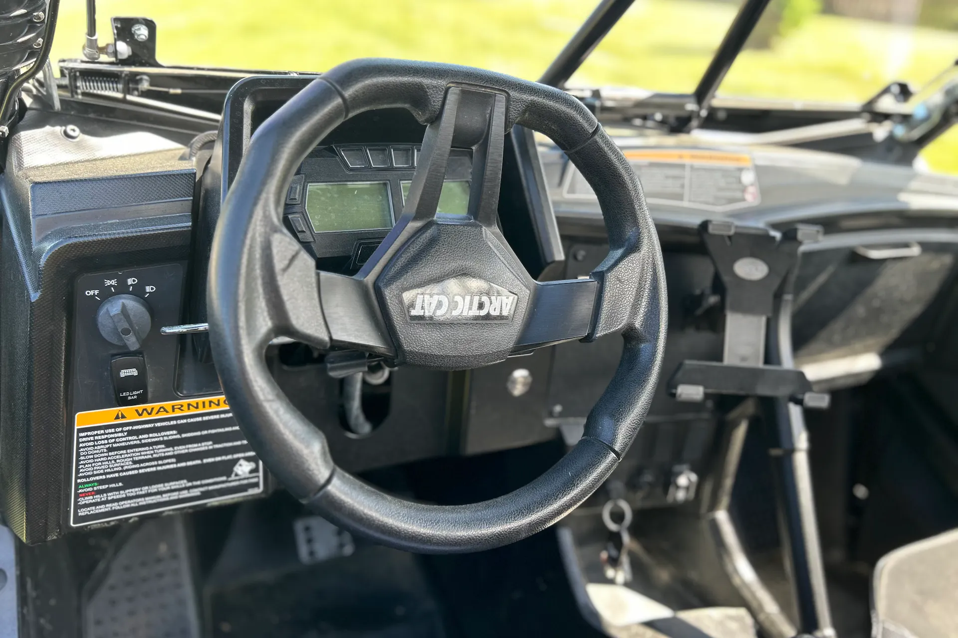 2021 Arctic Cat WildCat XX steering wheel