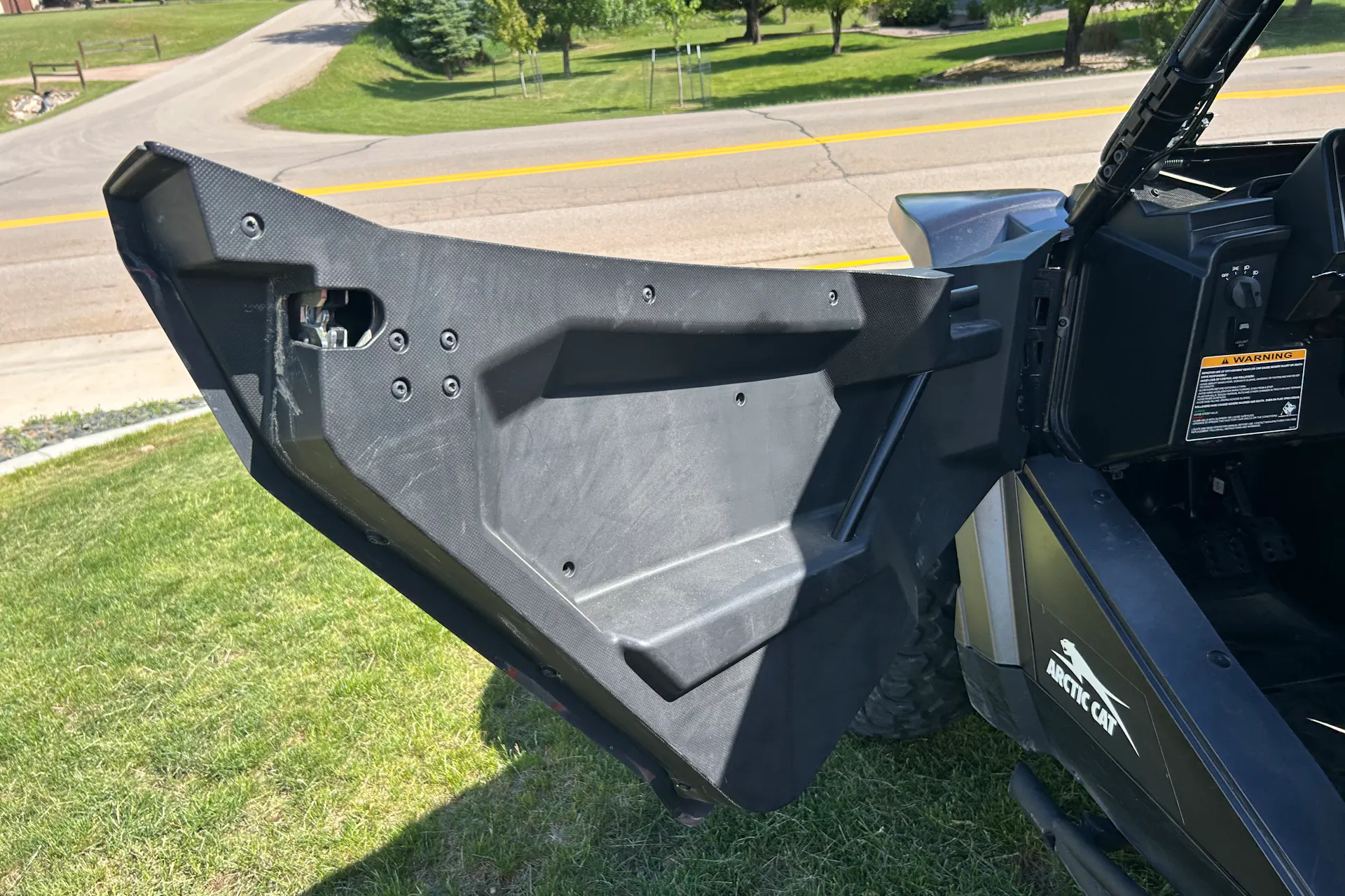 2021 Arctic Cat WildCat XX driver door open