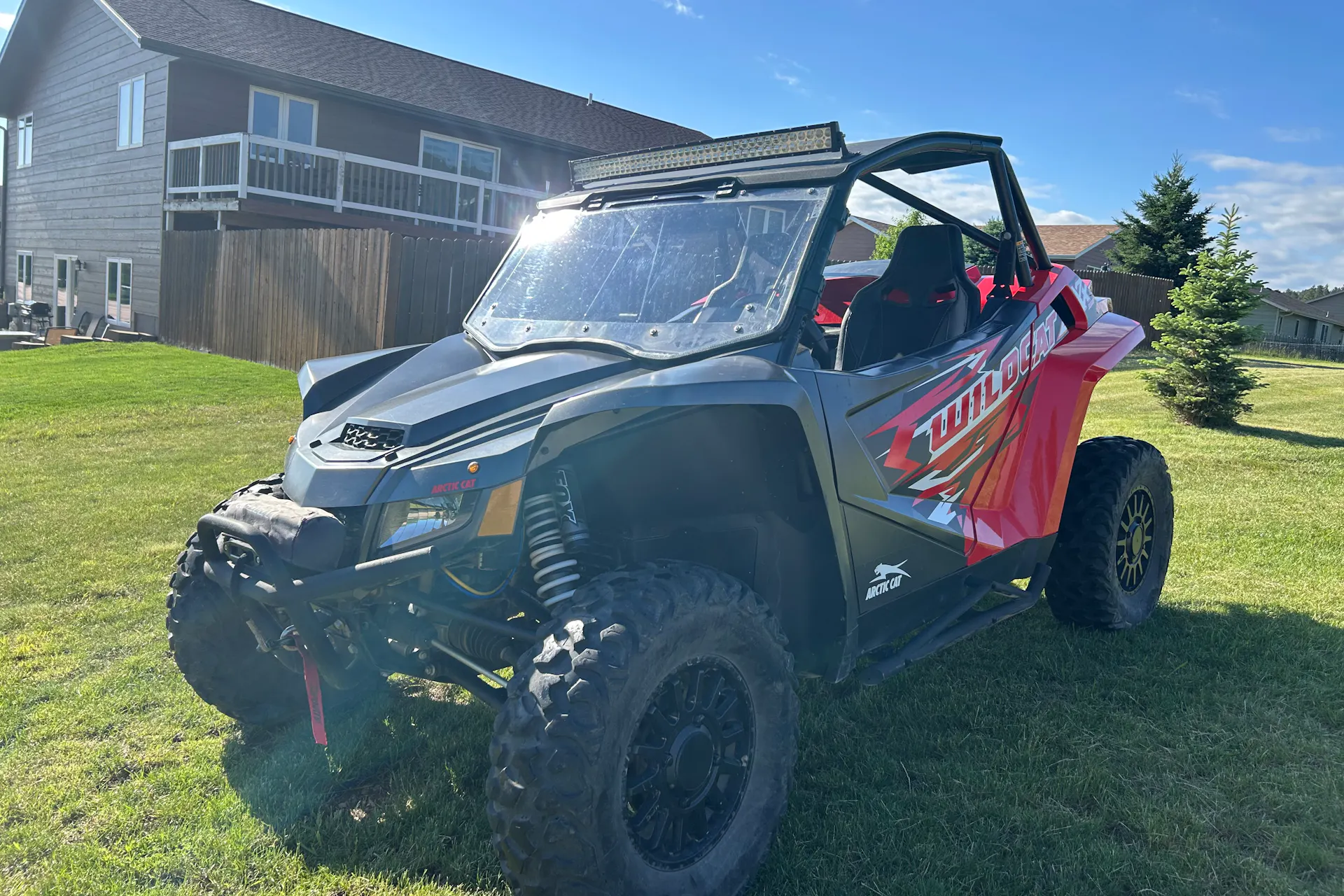 2021 Arctic Cat WildCat XX front driver 3/4