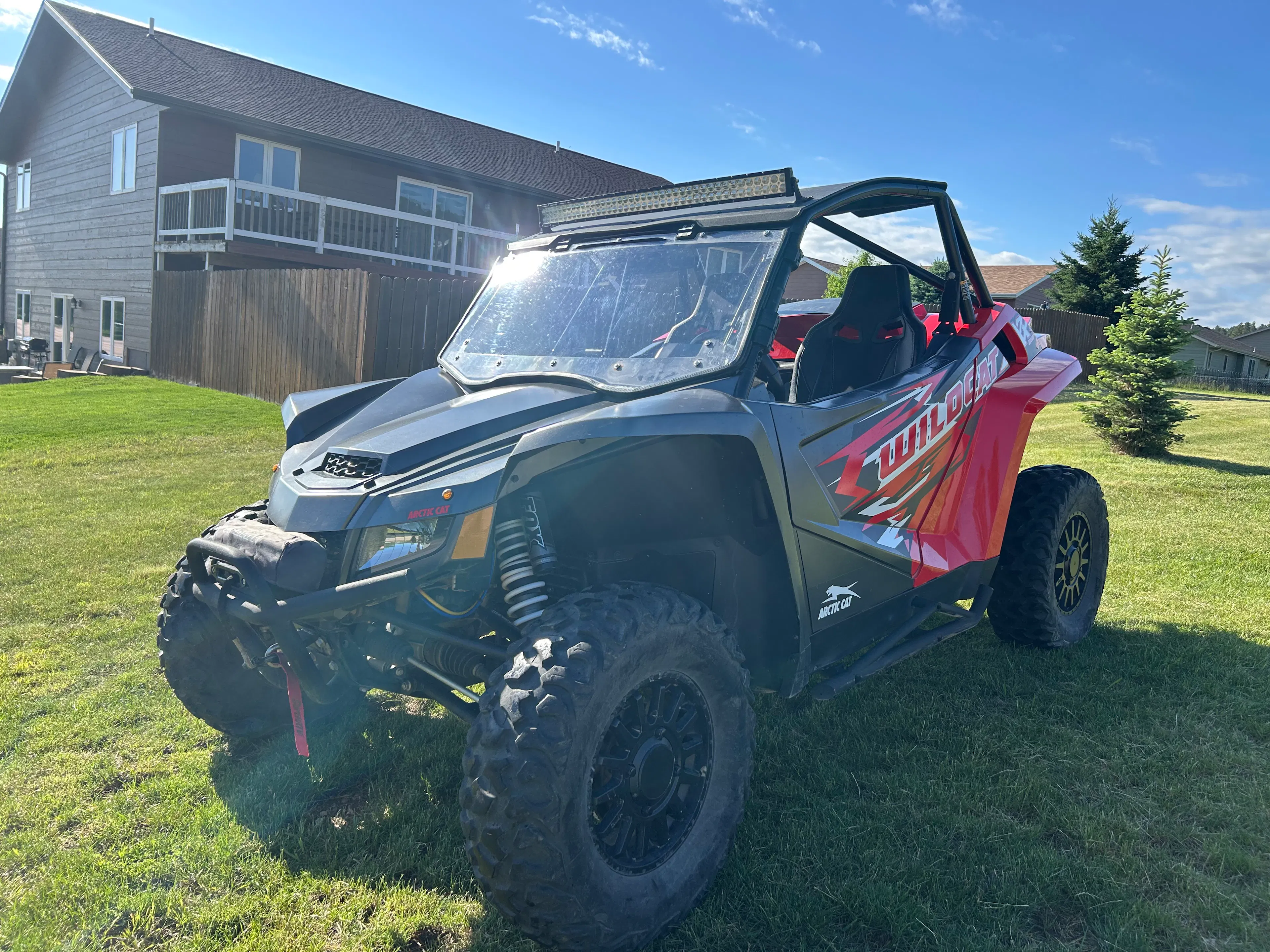 2021 Arctic Cat WildCat XX front driver 3/4