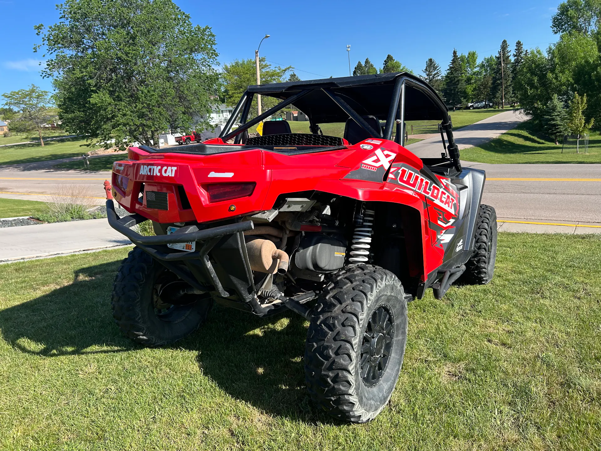 2021 Arctic Cat WildCat XX passenger rear 3/4