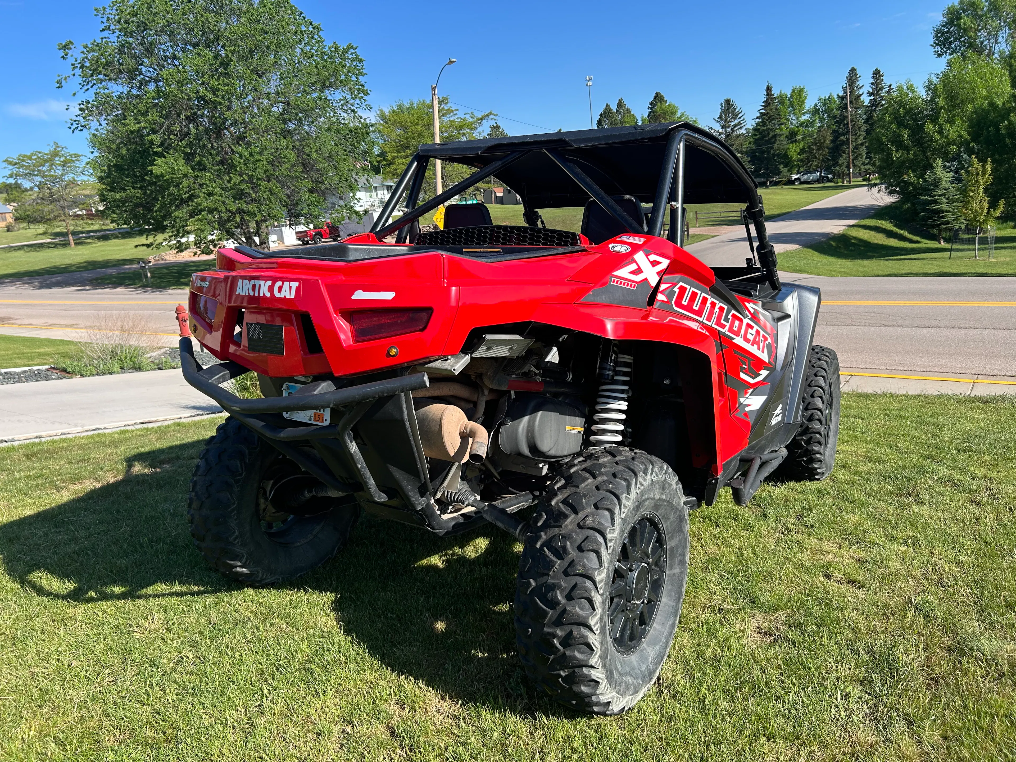 2021 Arctic Cat WildCat XX passenger rear 3/4