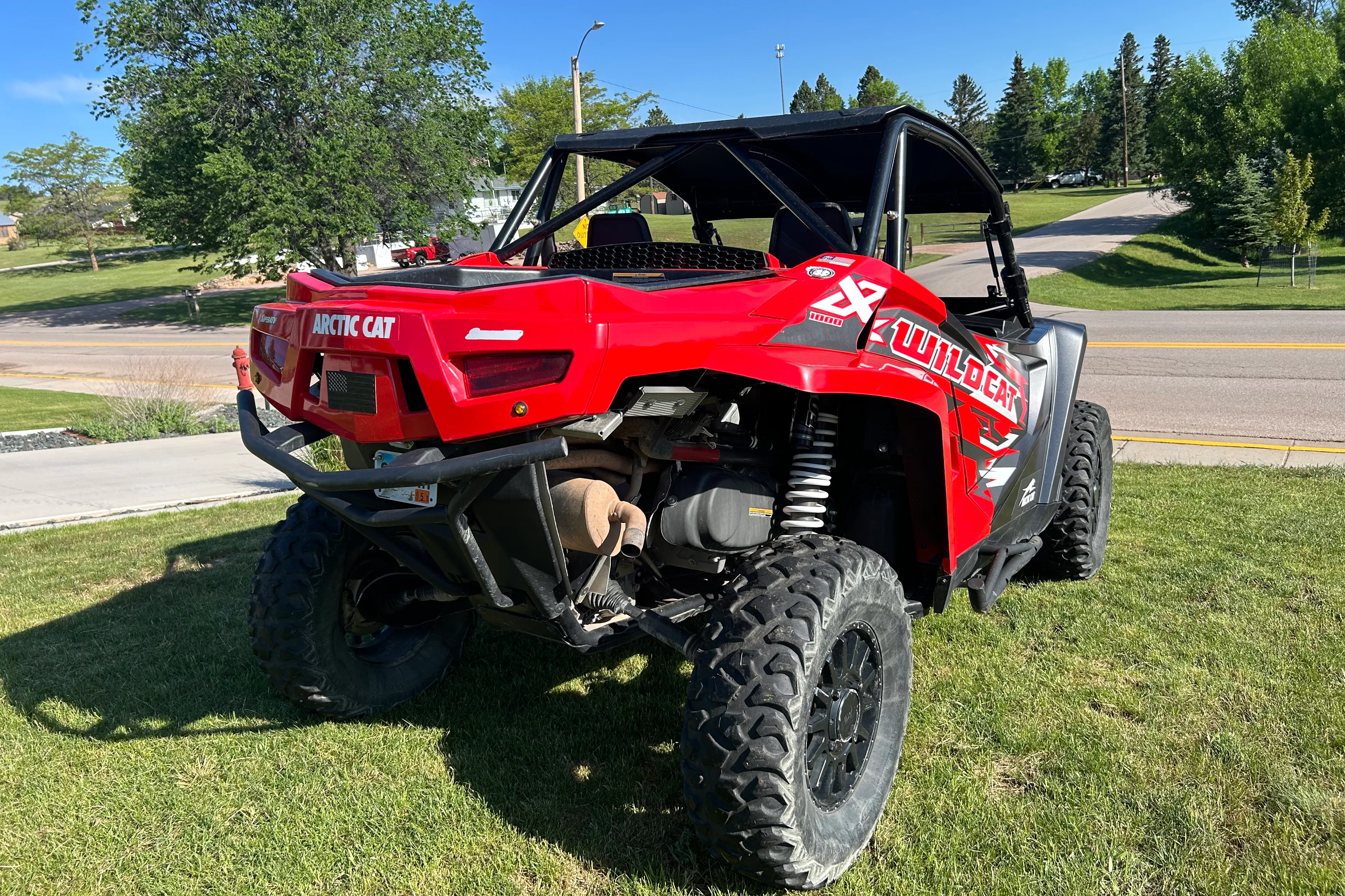 2021 Arctic Cat WildCat XX passenger rear 3/4
