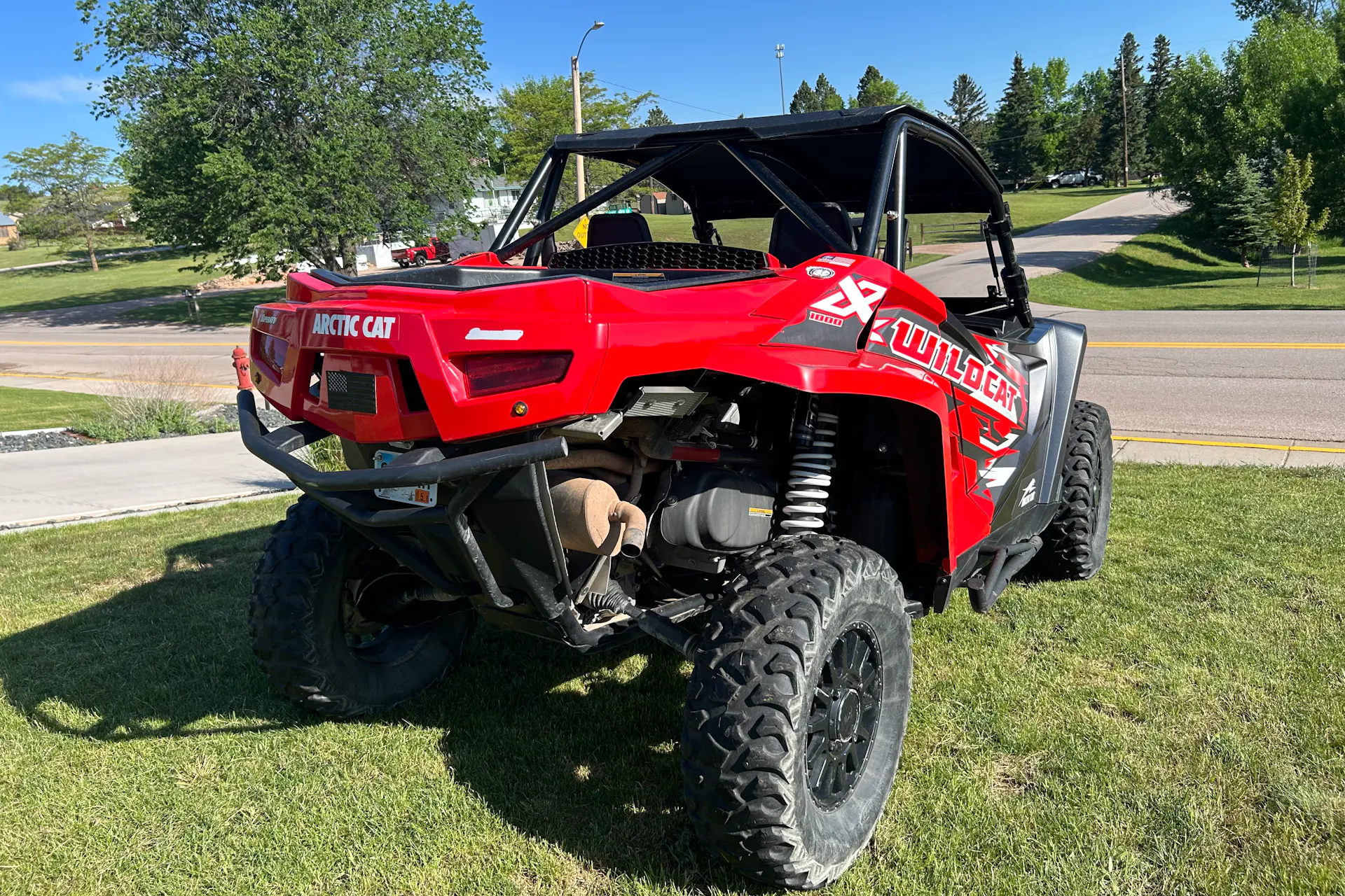 2021 Arctic Cat WildCat XX passenger rear 3/4