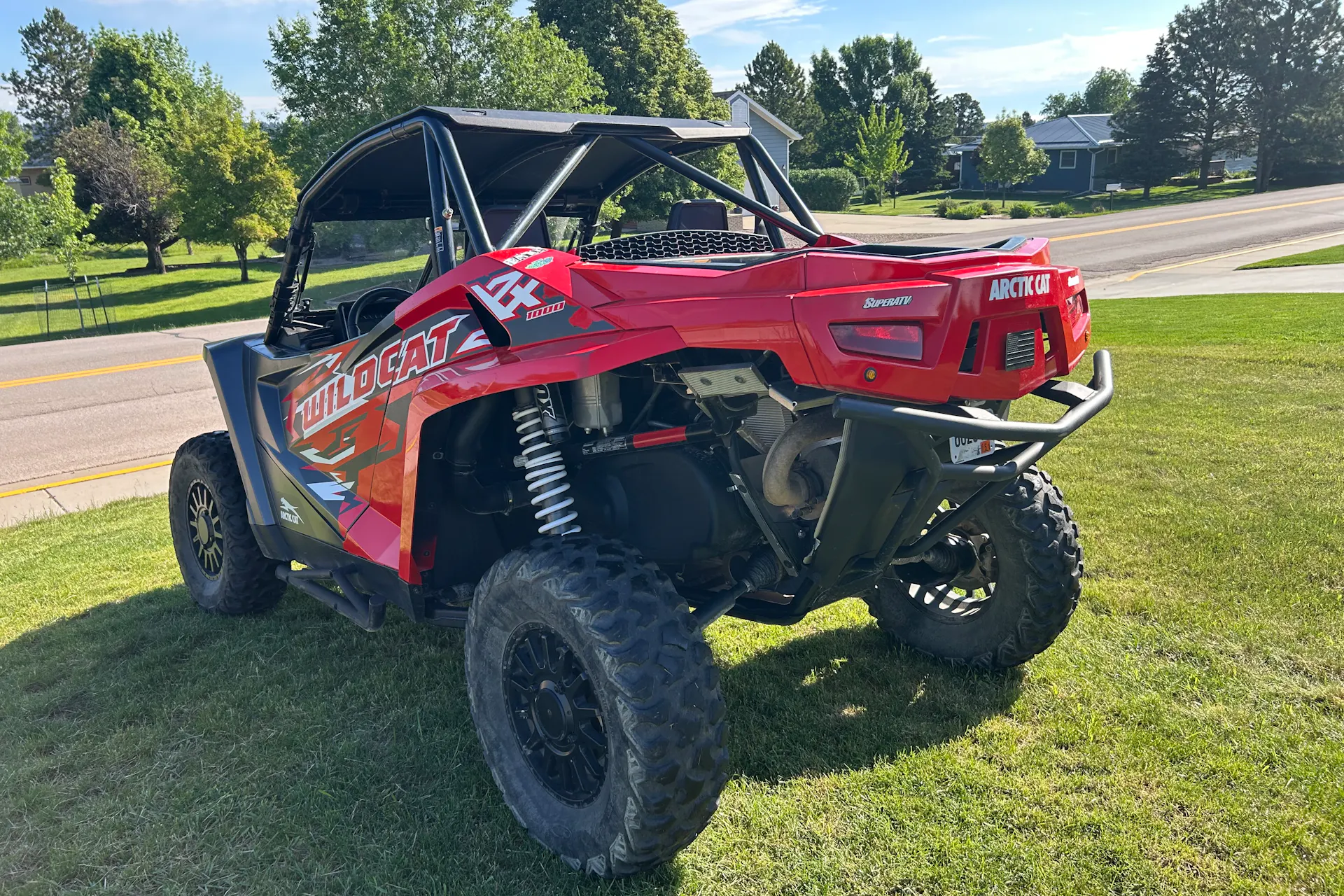 2021 Arctic Cat WildCat XX driver rear 3/4