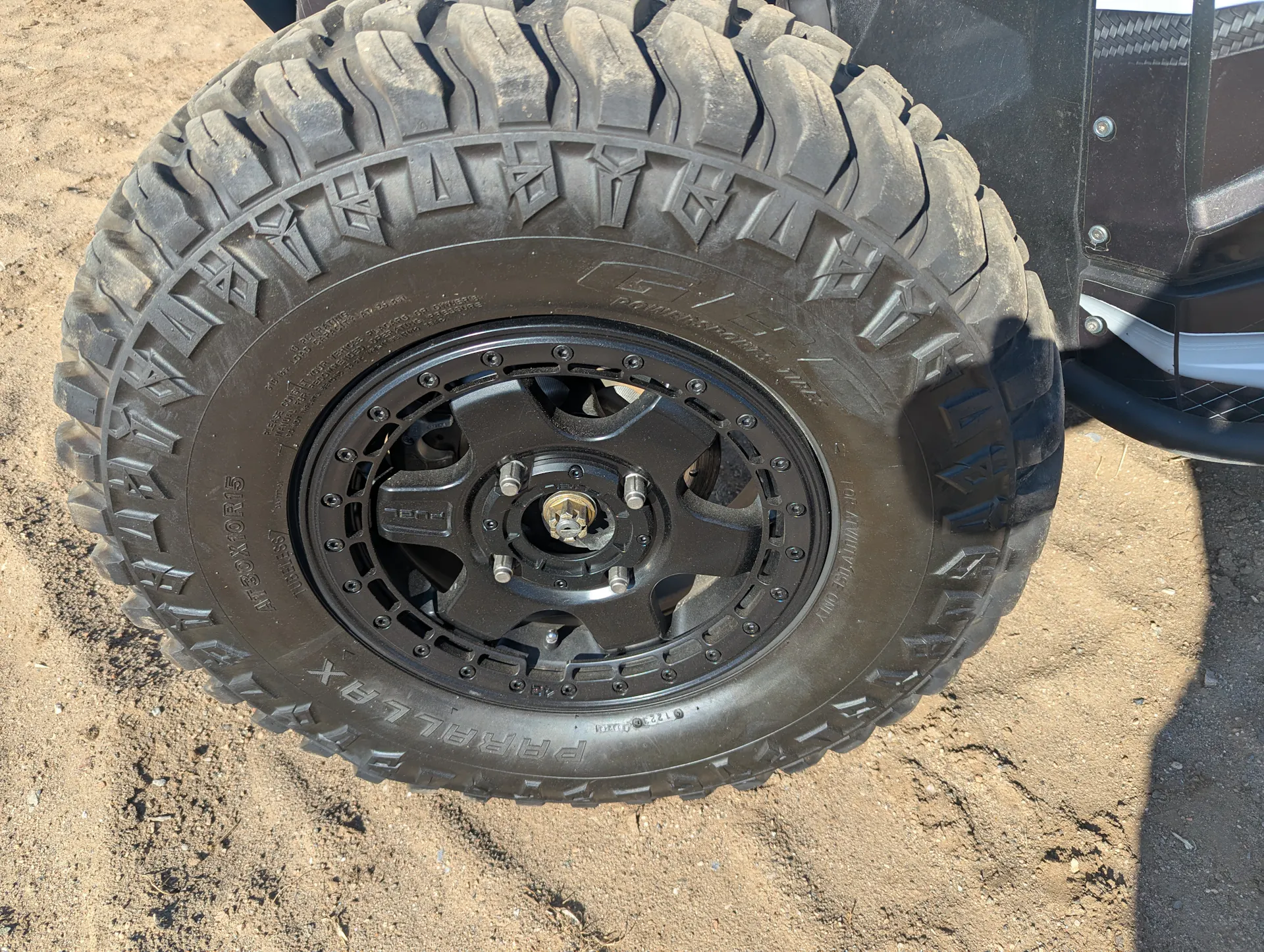 2023 Can-Am Maverick X3 X RS Turbo RR Race Car left front tire