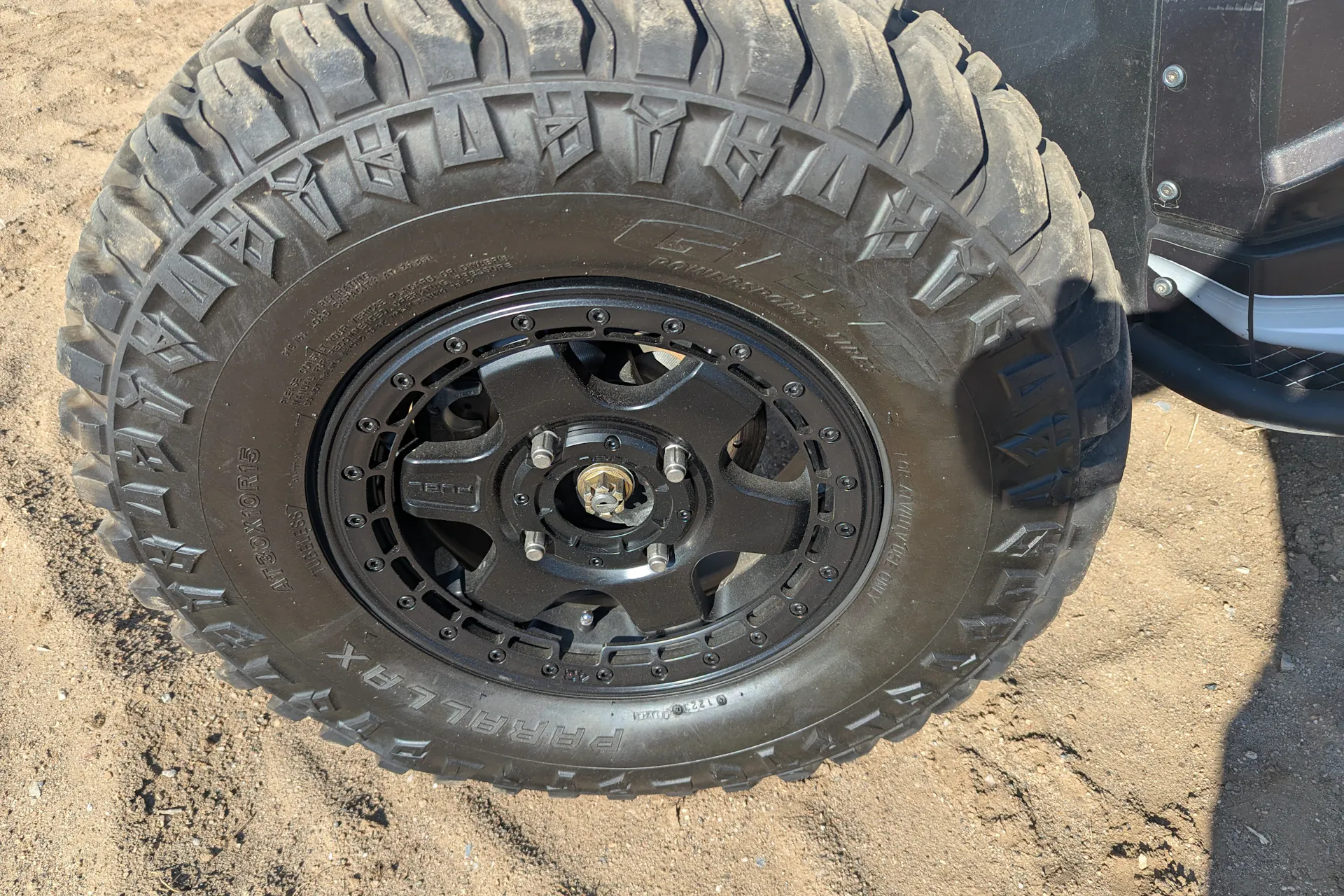 2023 Can-Am Maverick X3 X RS Turbo RR Race Car left front tire