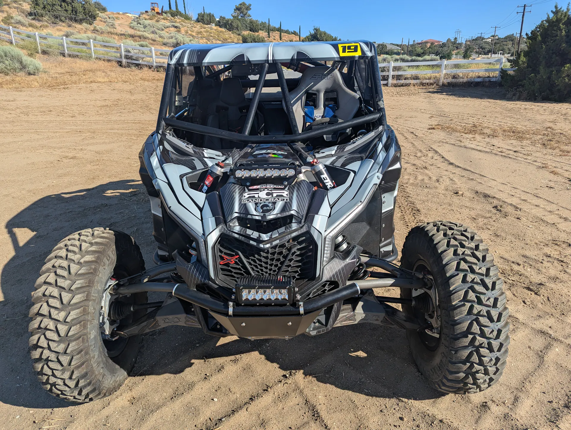 2023 Can-Am Maverick X3 X RS Turbo RR Race Car front