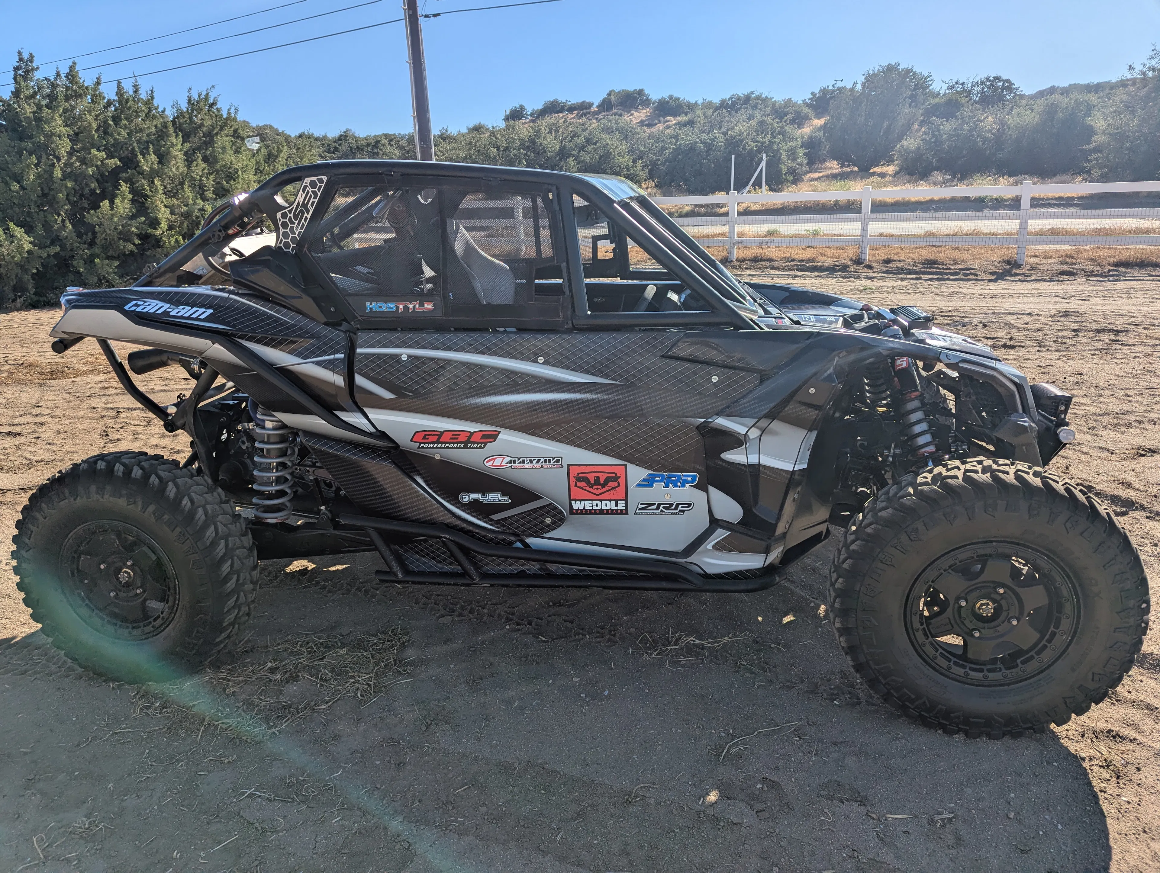 2023 Can-Am Maverick X3 X RS Turbo RR Race Car passenger side