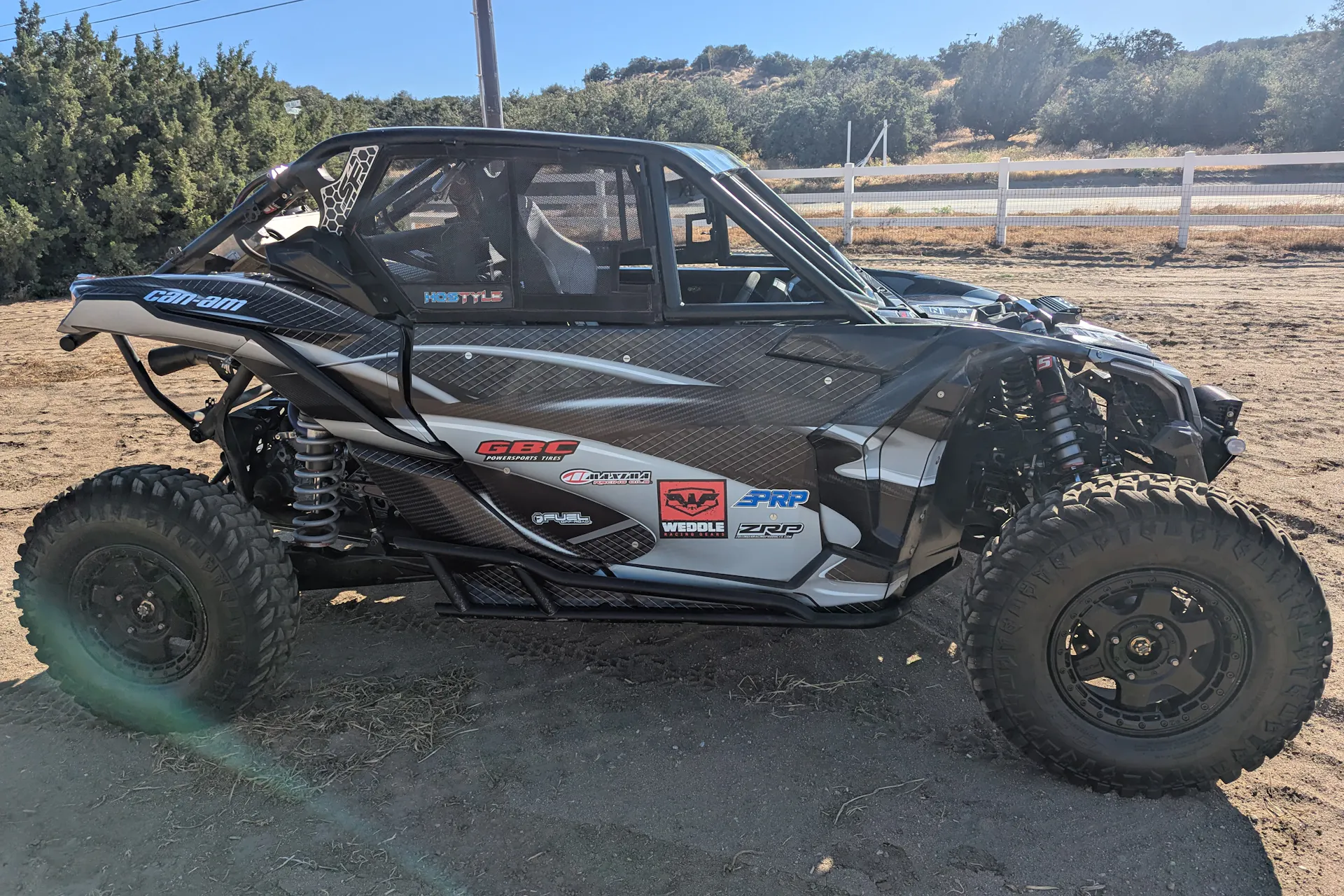 2023 Can-Am Maverick X3 X RS Turbo RR Race Car passenger side
