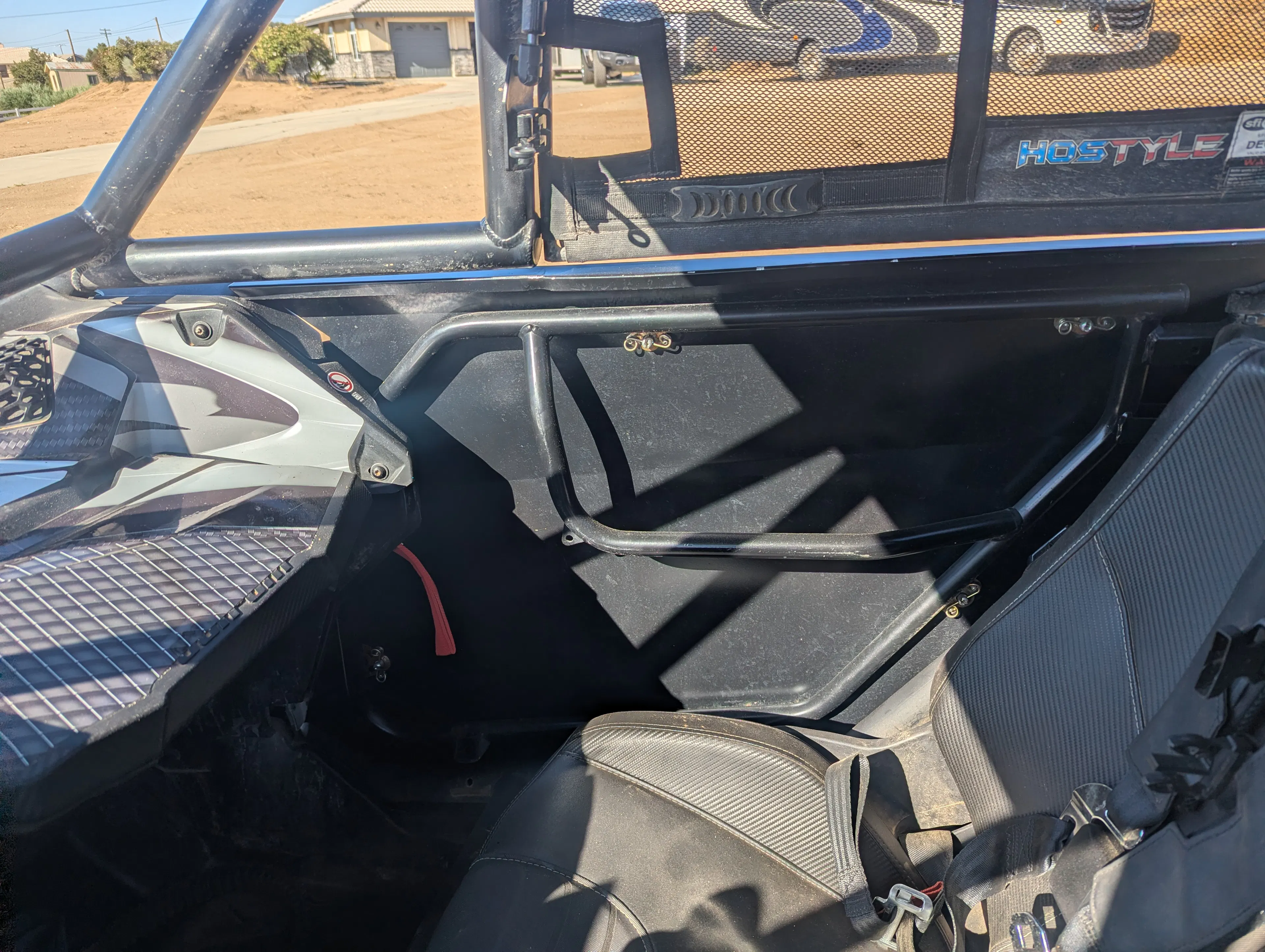 2023 Can-Am Maverick X3 X RS Turbo RR Race Car door inside