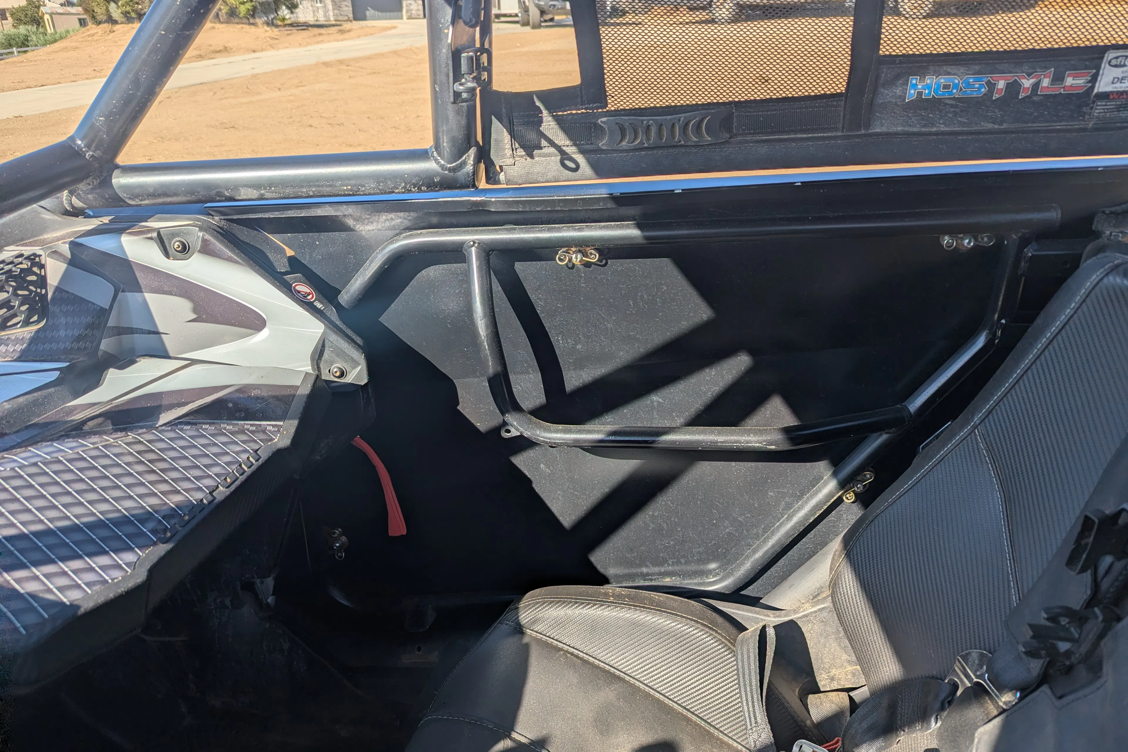 2023 Can-Am Maverick X3 X RS Turbo RR Race Car door inside