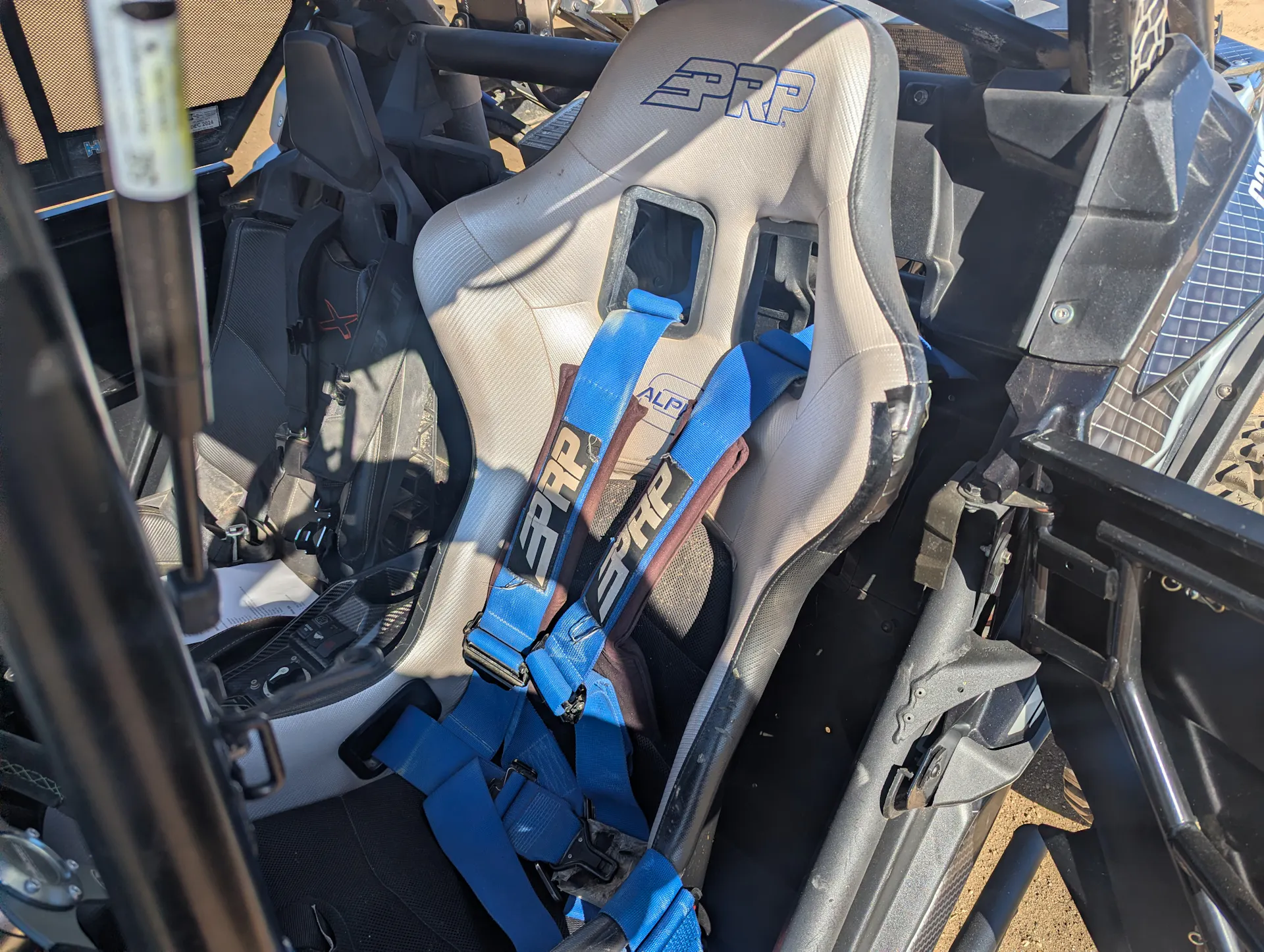 2023 Can-Am Maverick X3 X RS Turbo RR Race Car driver seat