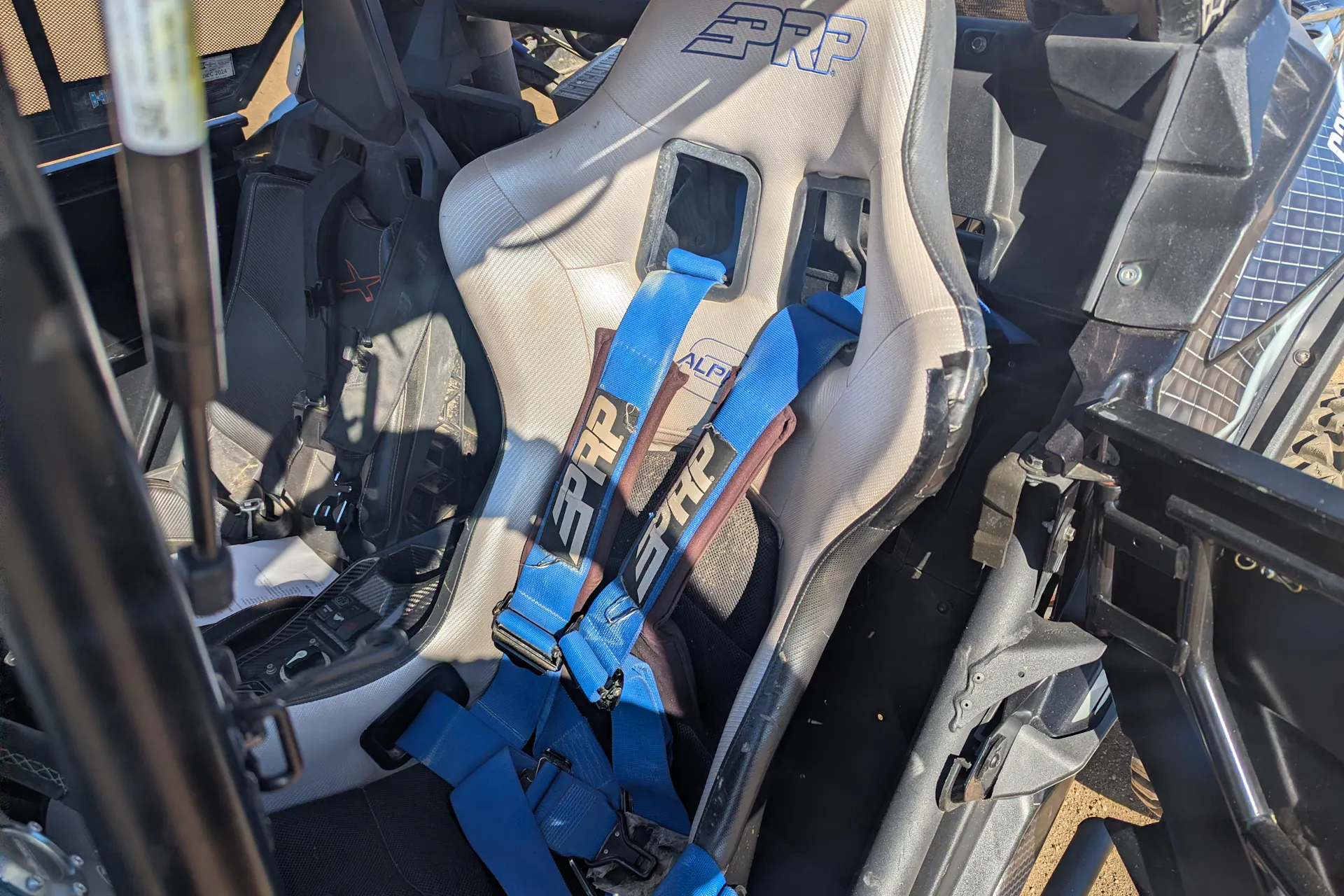2023 Can-Am Maverick X3 X RS Turbo RR Race Car driver seat