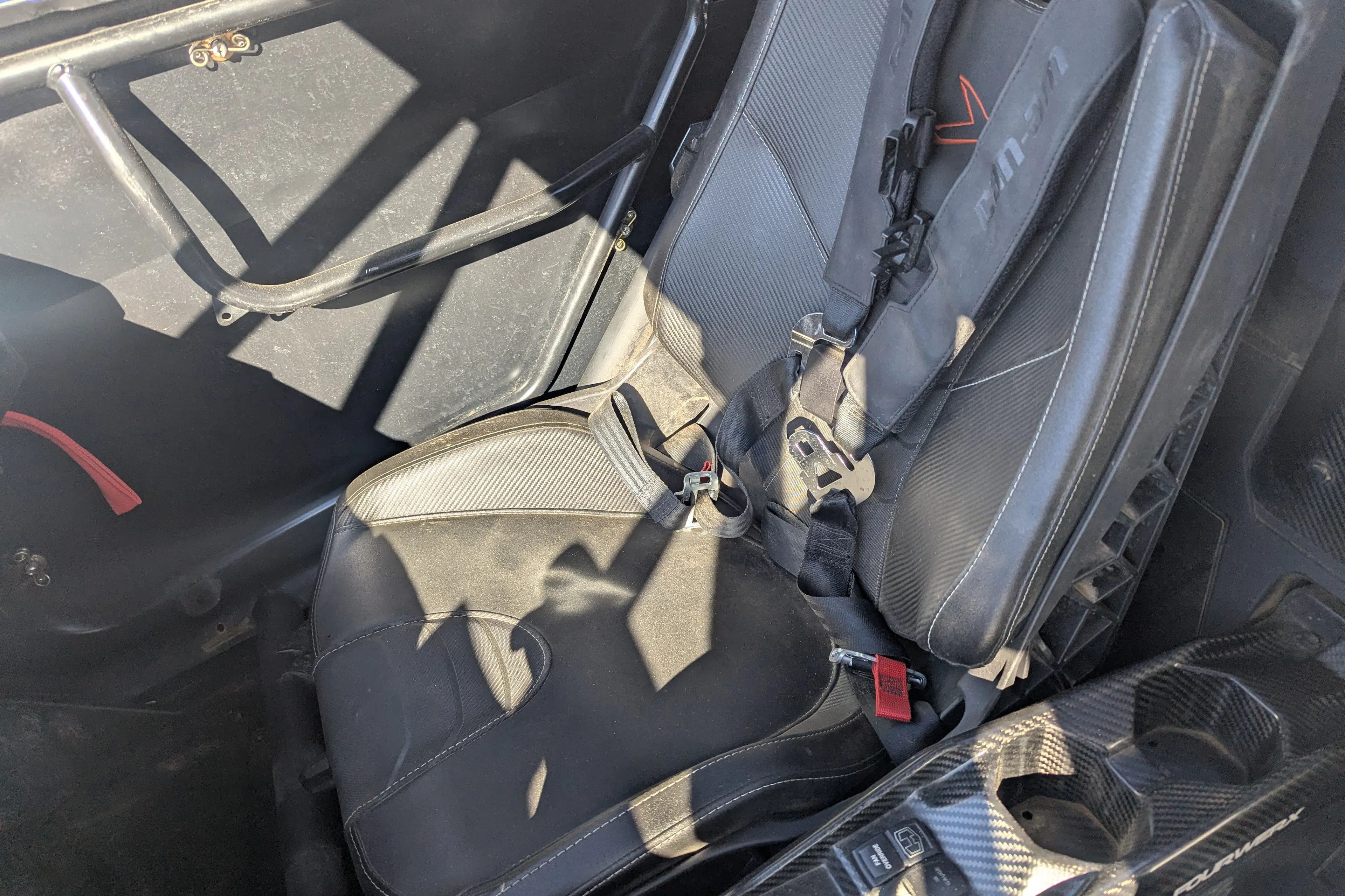 2023 Can-Am Maverick X3 X RS Turbo RR Race Car passenger seat