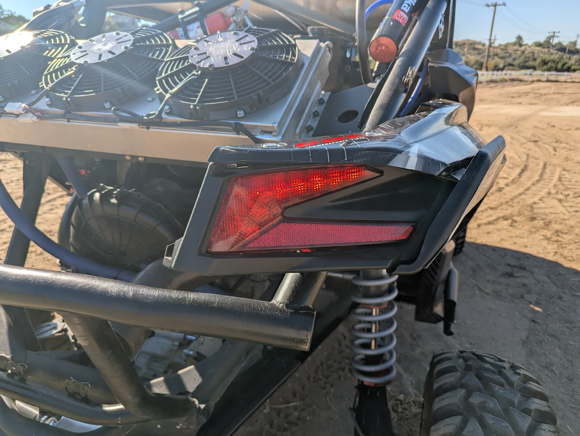 2023 Can-Am Maverick X3 X RS Turbo RR Race Car passenger taillight