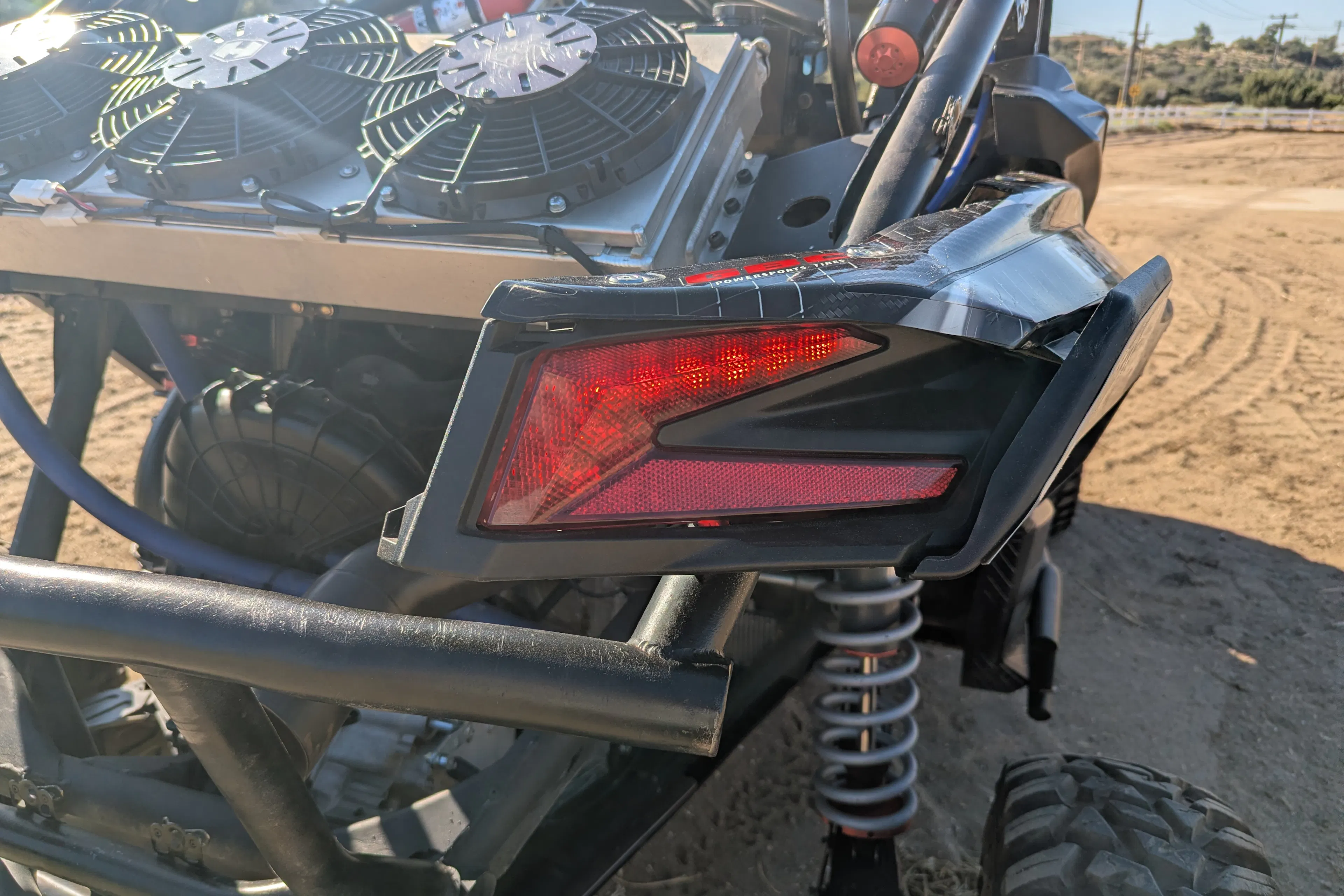2023 Can-Am Maverick X3 X RS Turbo RR Race Car passenger taillight