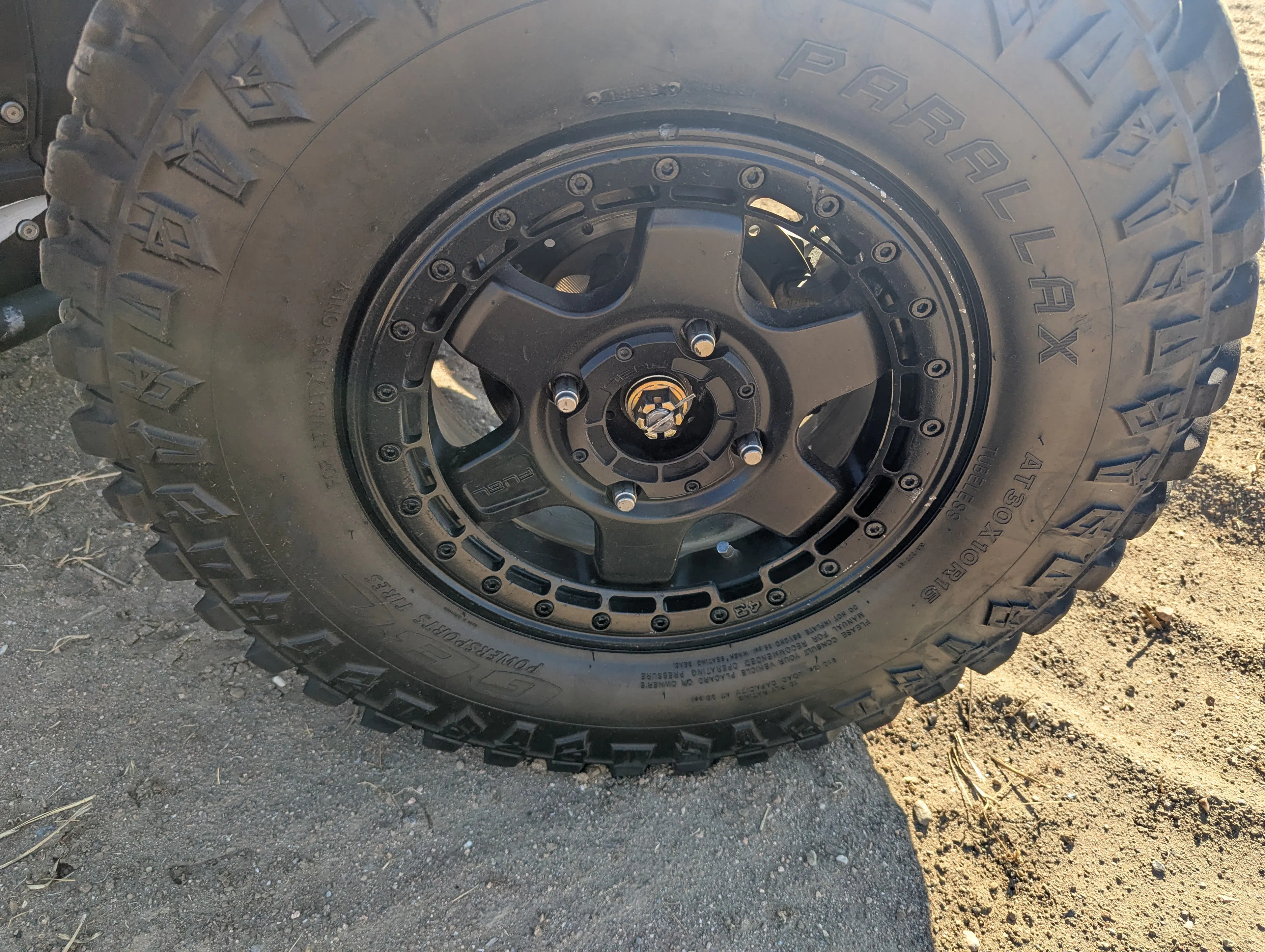 2023 Can-Am Maverick X3 X RS Turbo RR Race Car passenger front tire