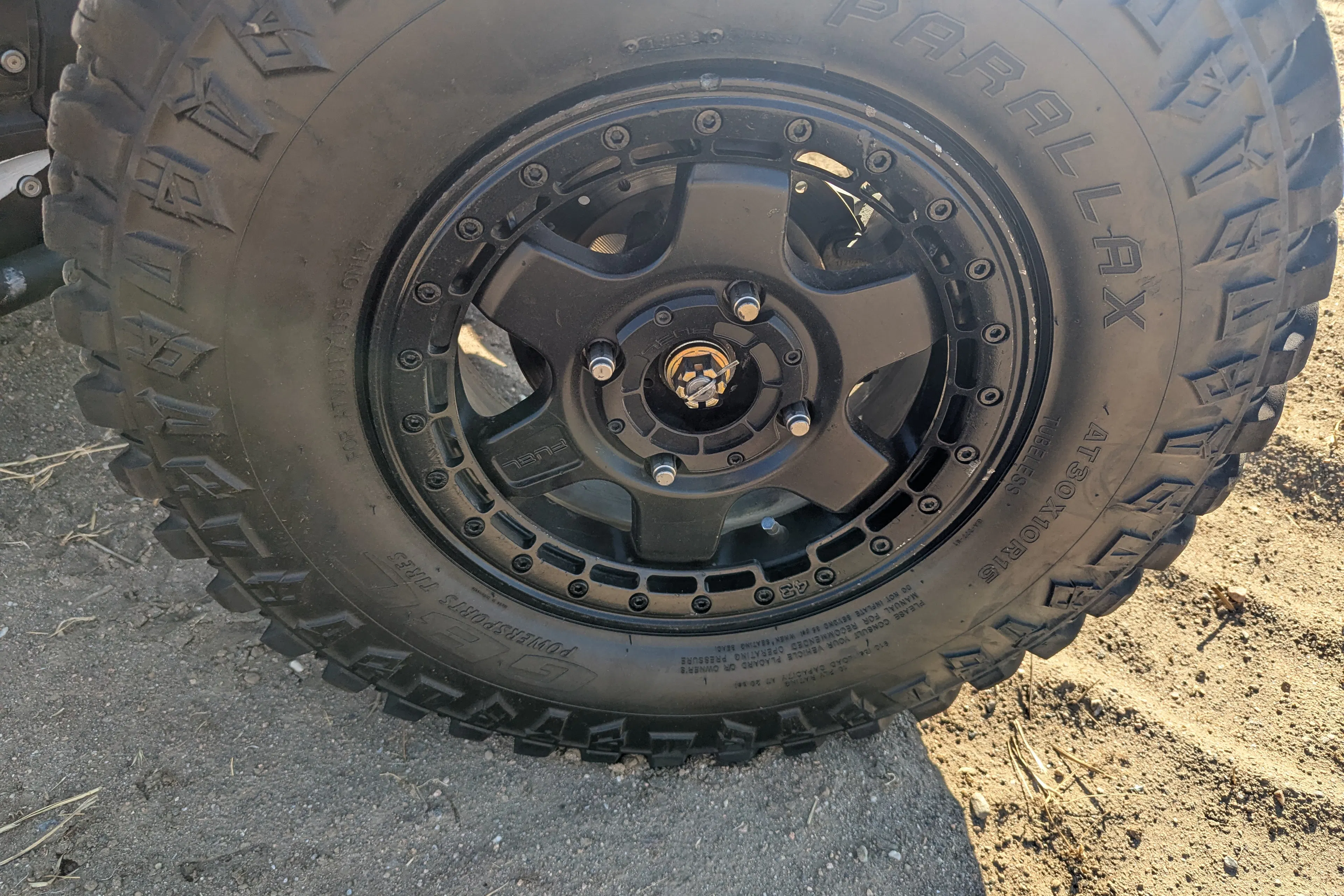 2023 Can-Am Maverick X3 X RS Turbo RR Race Car passenger front tire