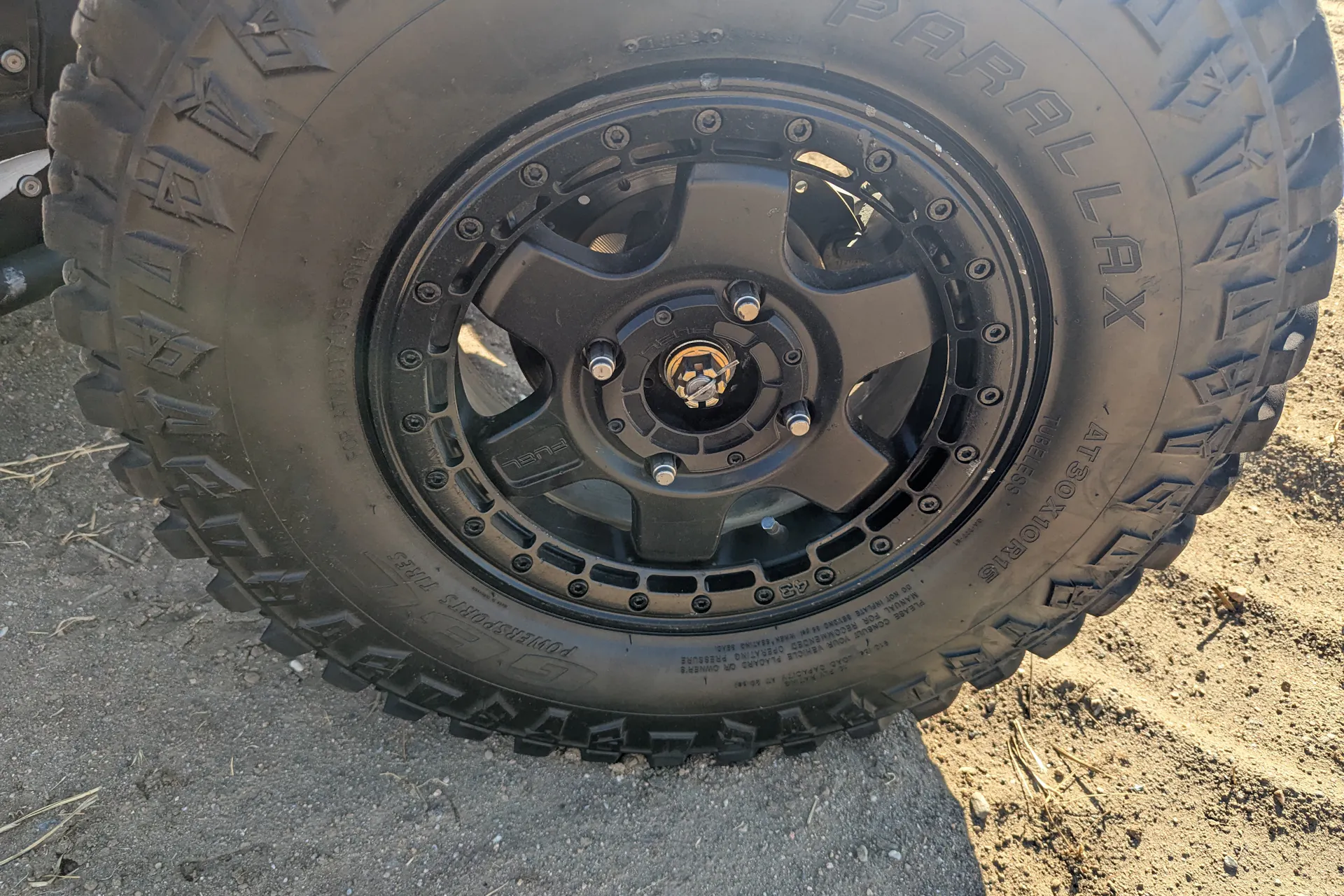 2023 Can-Am Maverick X3 X RS Turbo RR Race Car passenger front tire