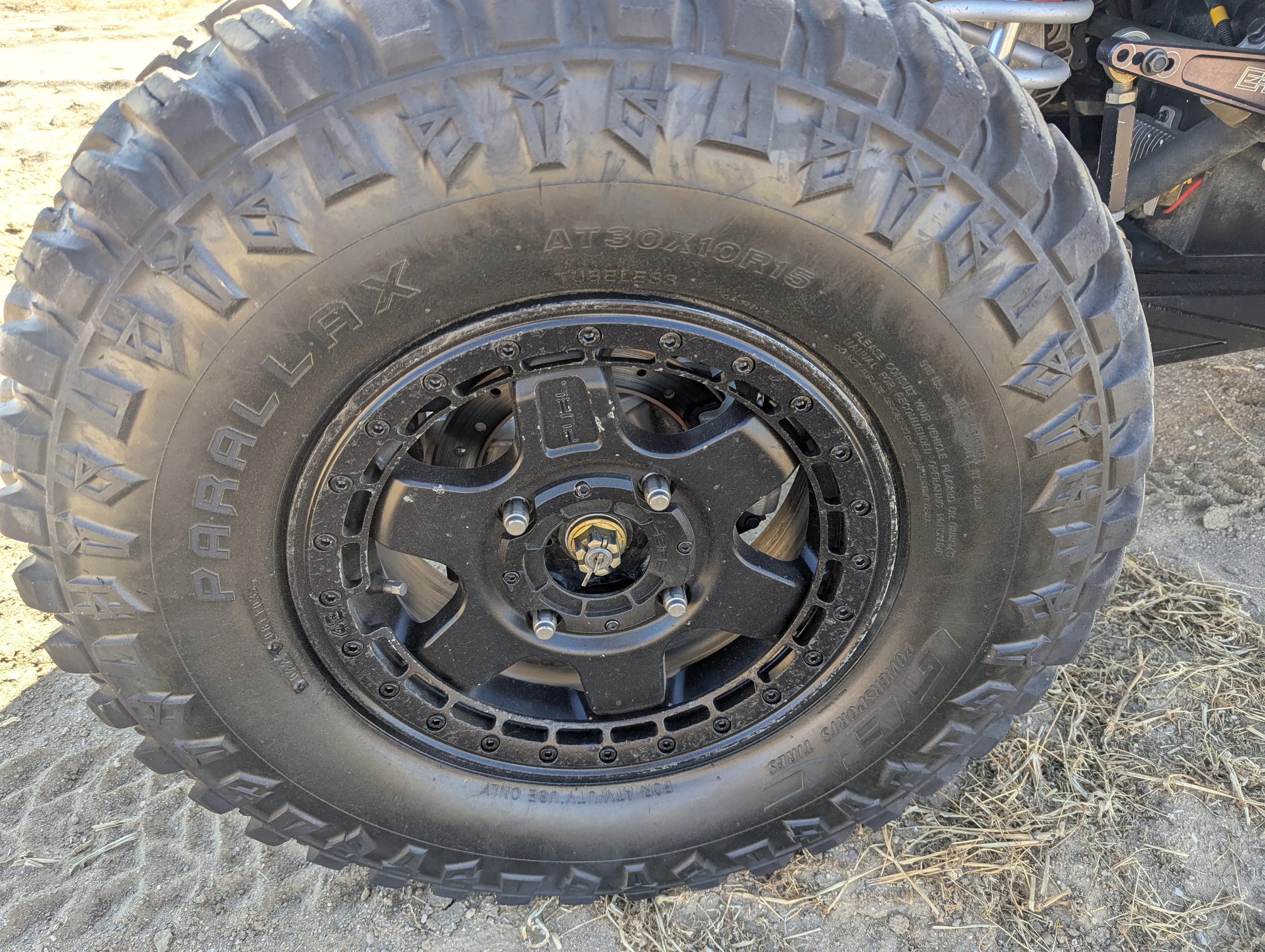 2023 Can-Am Maverick X3 X RS Turbo RR Race Car passenger rear tire