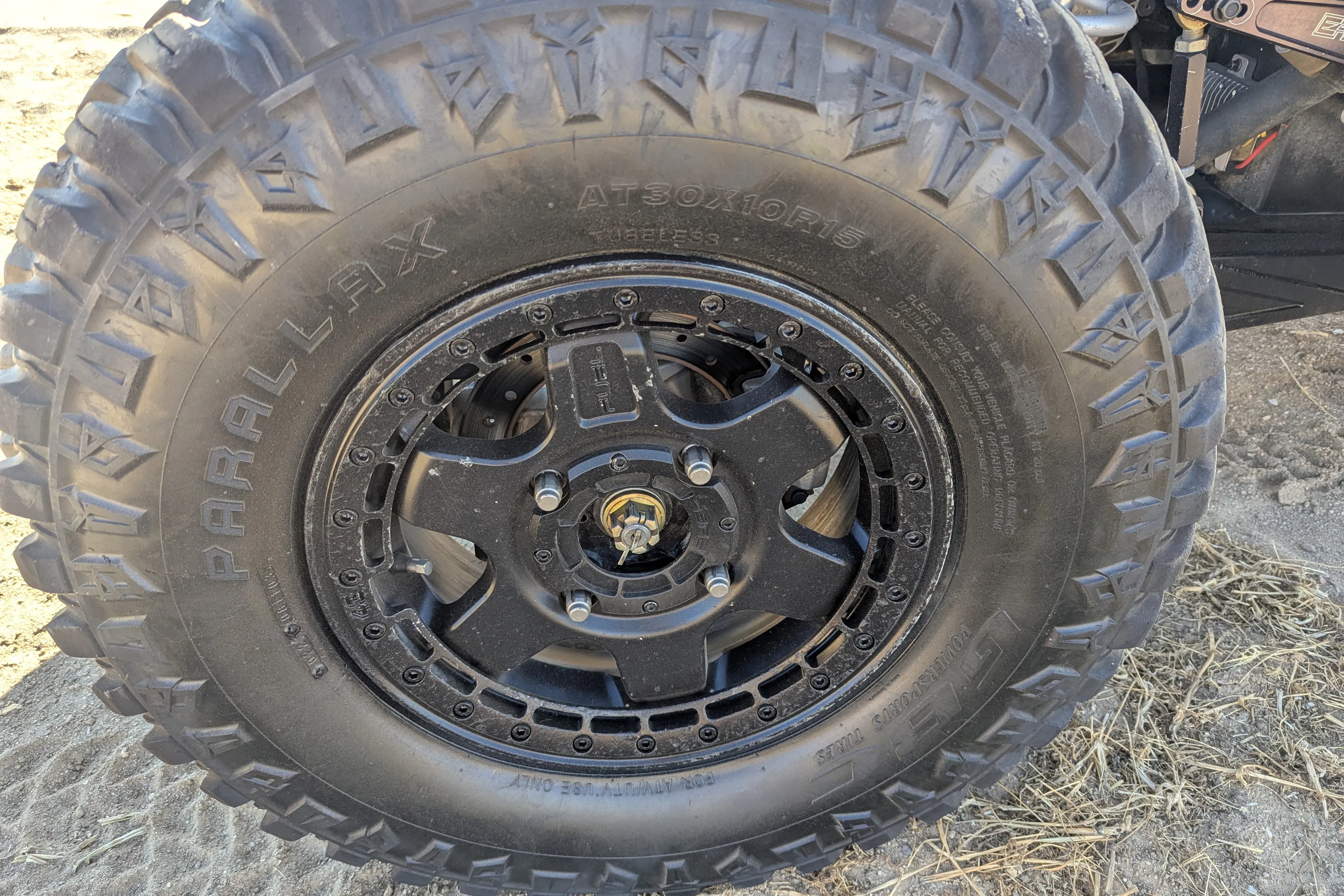 2023 Can-Am Maverick X3 X RS Turbo RR Race Car passenger rear tire