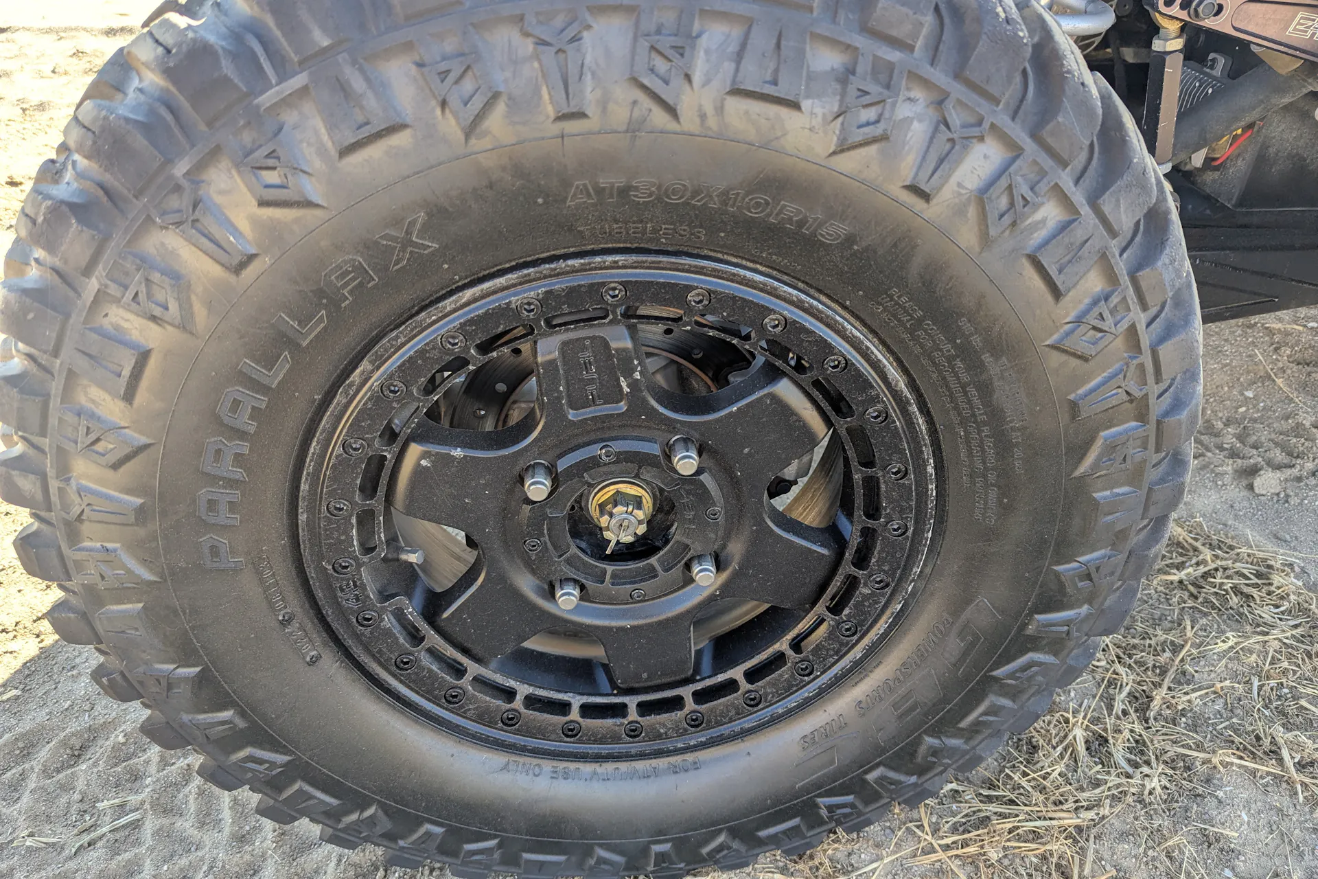 2023 Can-Am Maverick X3 X RS Turbo RR Race Car passenger rear tire