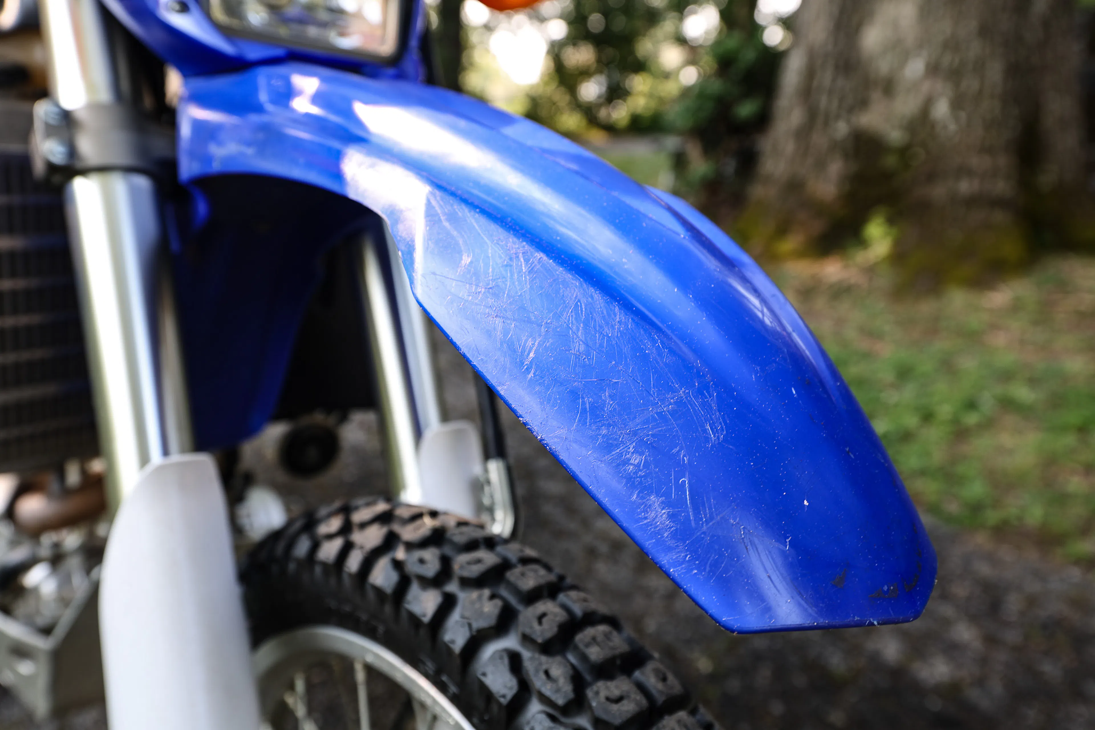 2008 Yamaha WR250R front fender