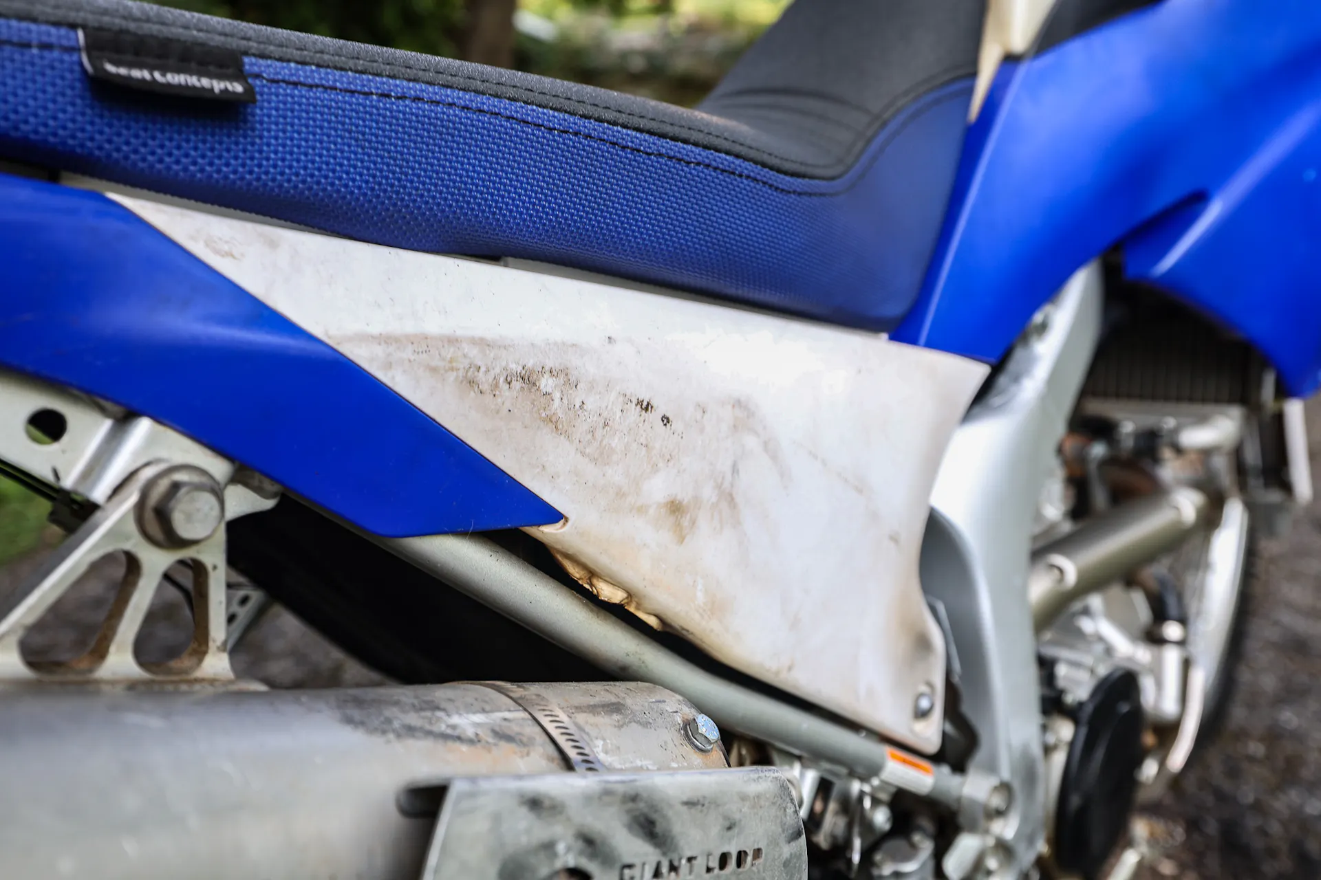 2008 Yamaha WR250R number plate right