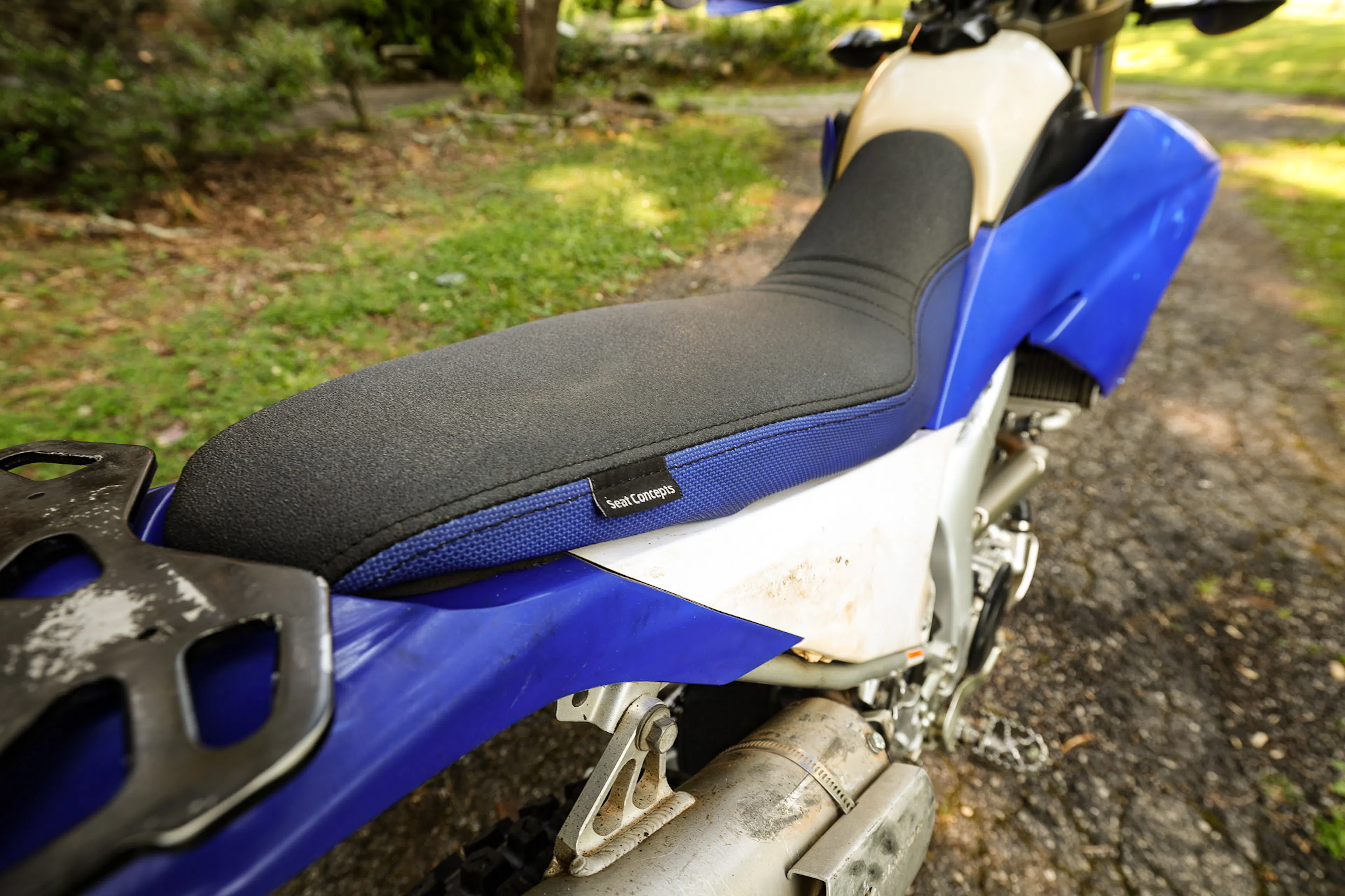 2008 Yamaha WR250R seat