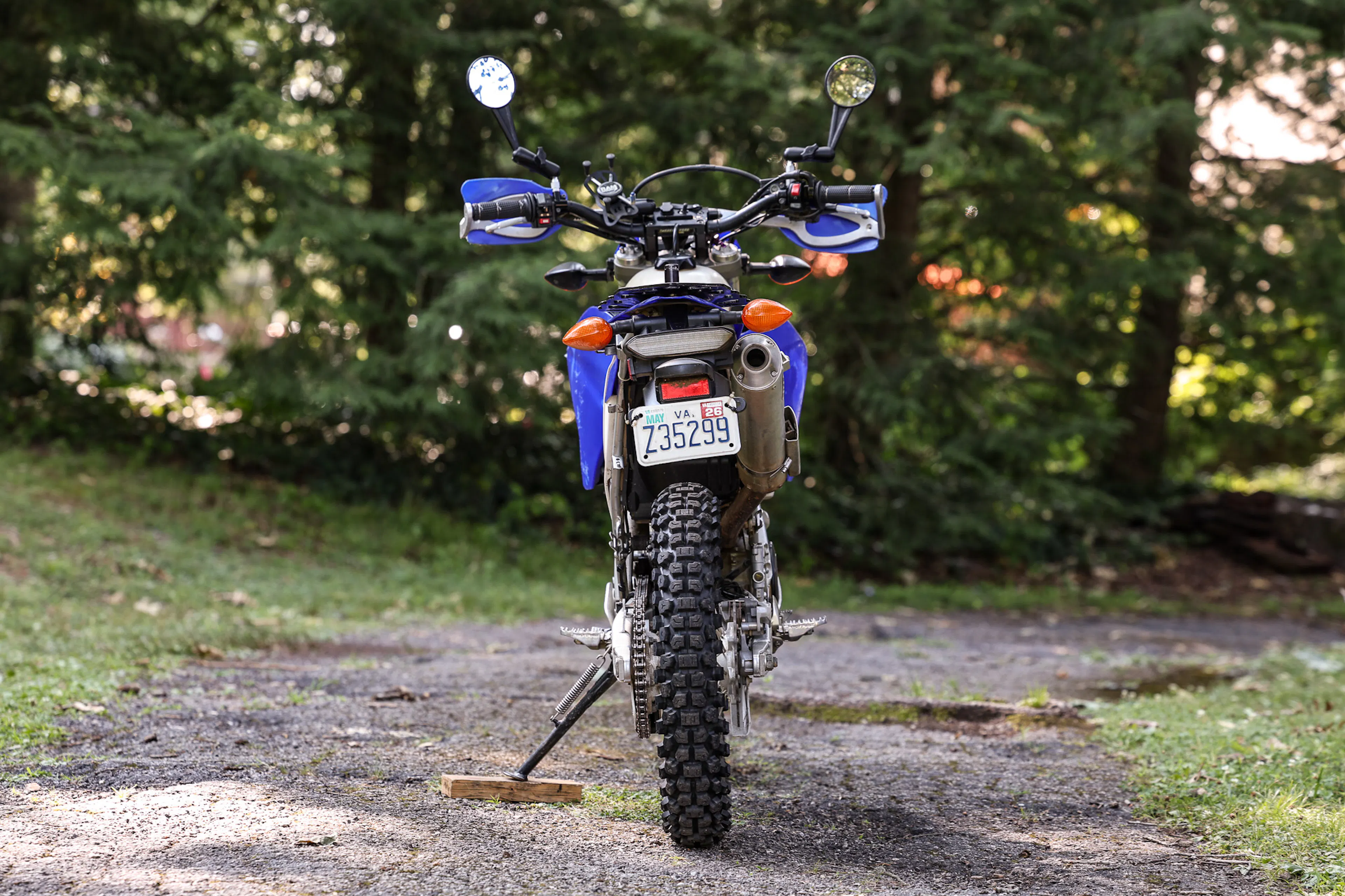 2008 Yamaha WR250R rear