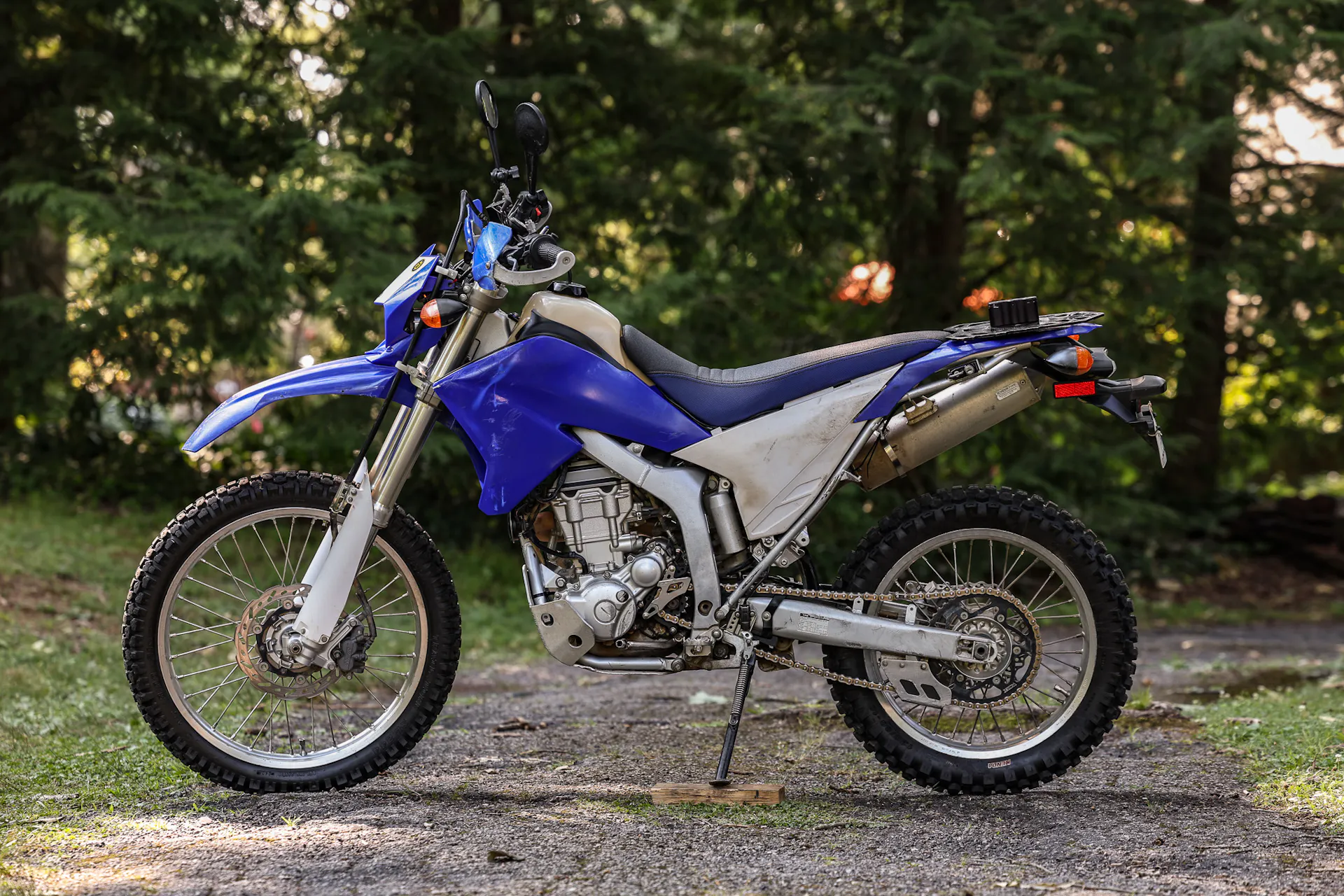 2008 Yamaha WR250R left side